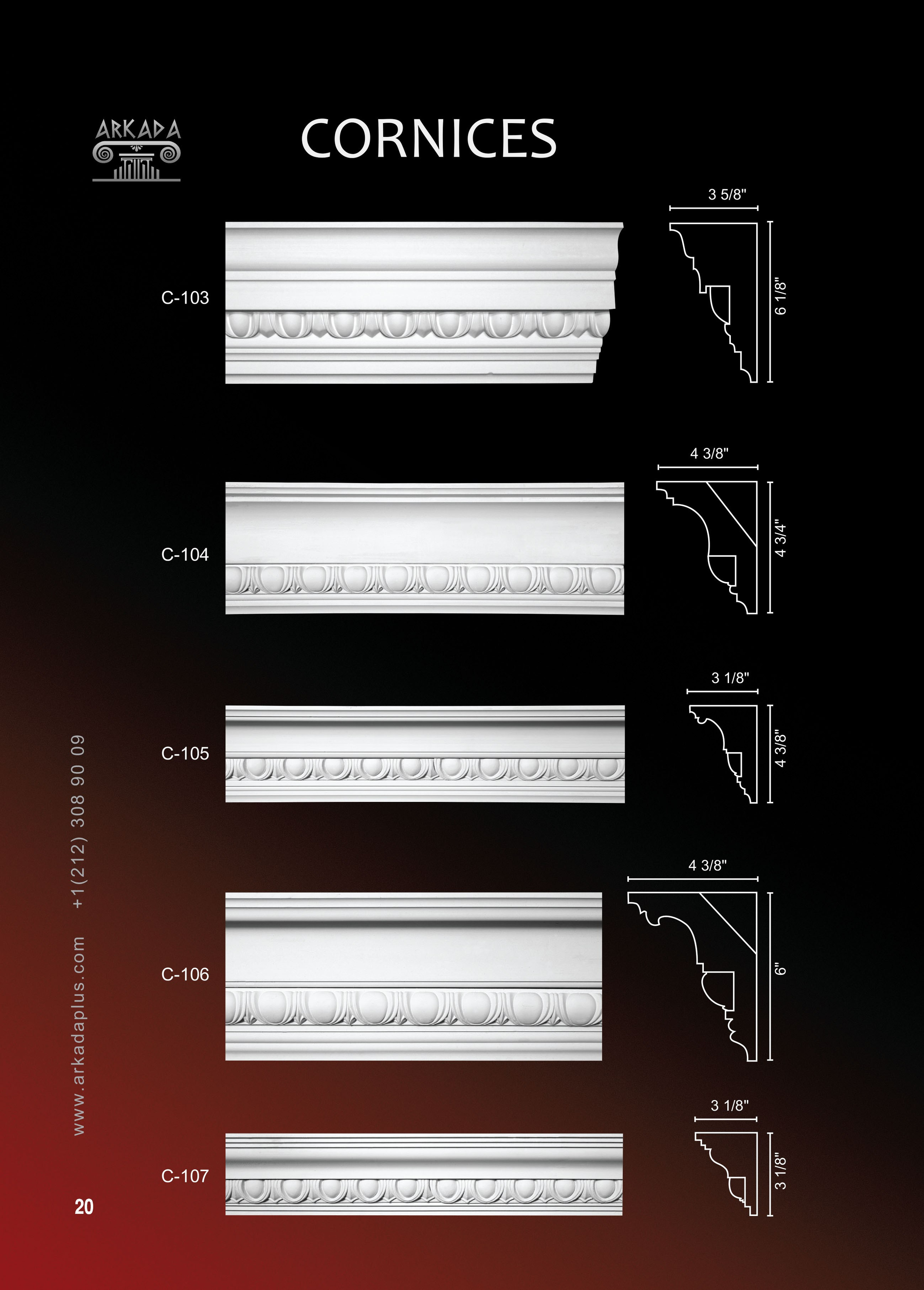 Crown Molding. Plaster molding