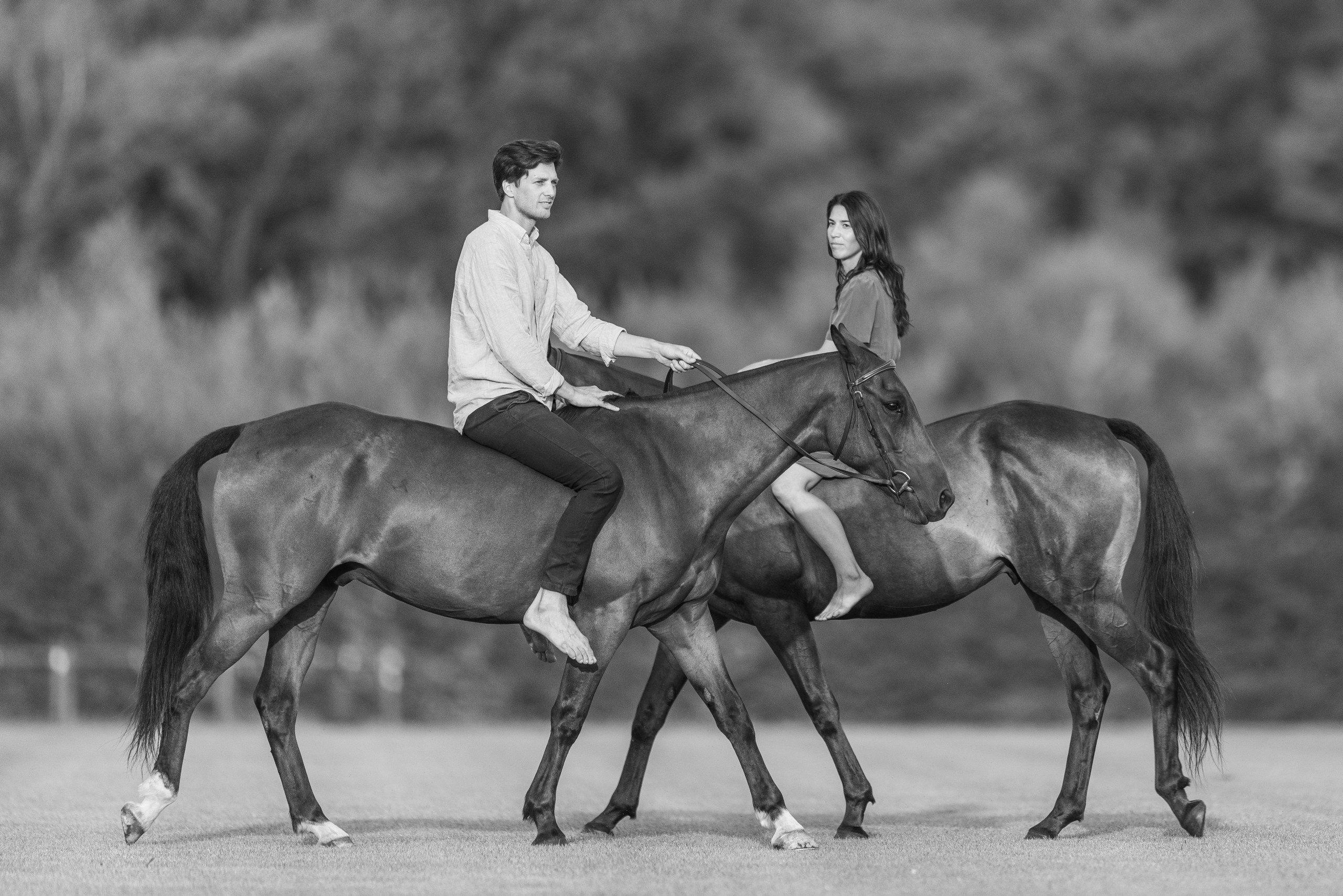 Photo Shoot with Horses in France | Horse & Rider Photography