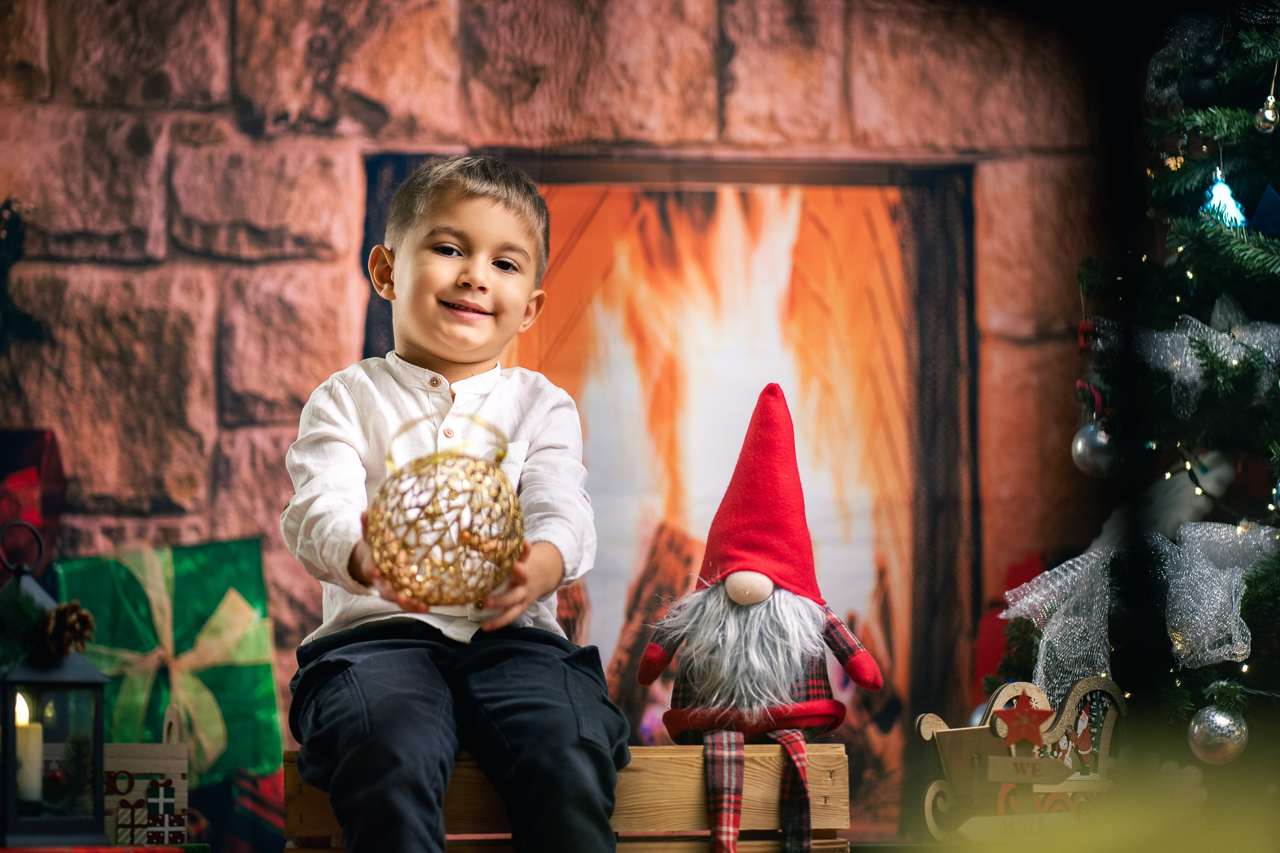 Sedinta foto Craciun — Gradinita Miniterra. Liviu Andrei - Fotograf