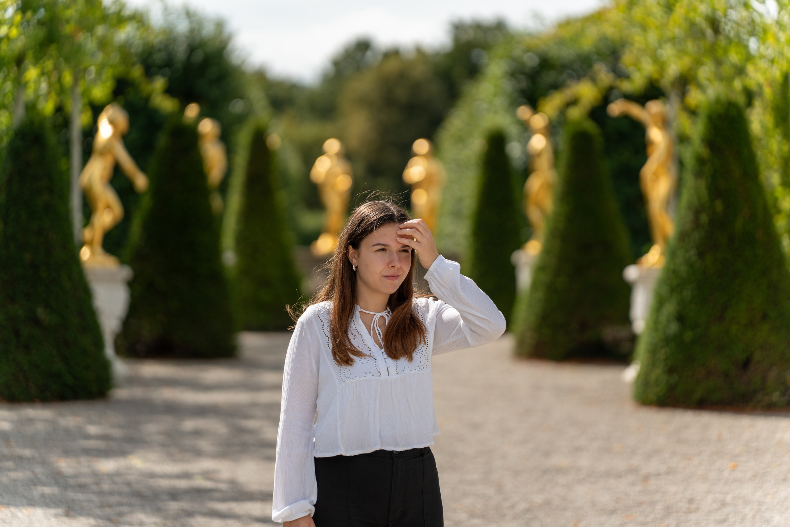 Herrenhäuser Gärten in Hannover w/ Lucy. URBANSTREETFILES.ART