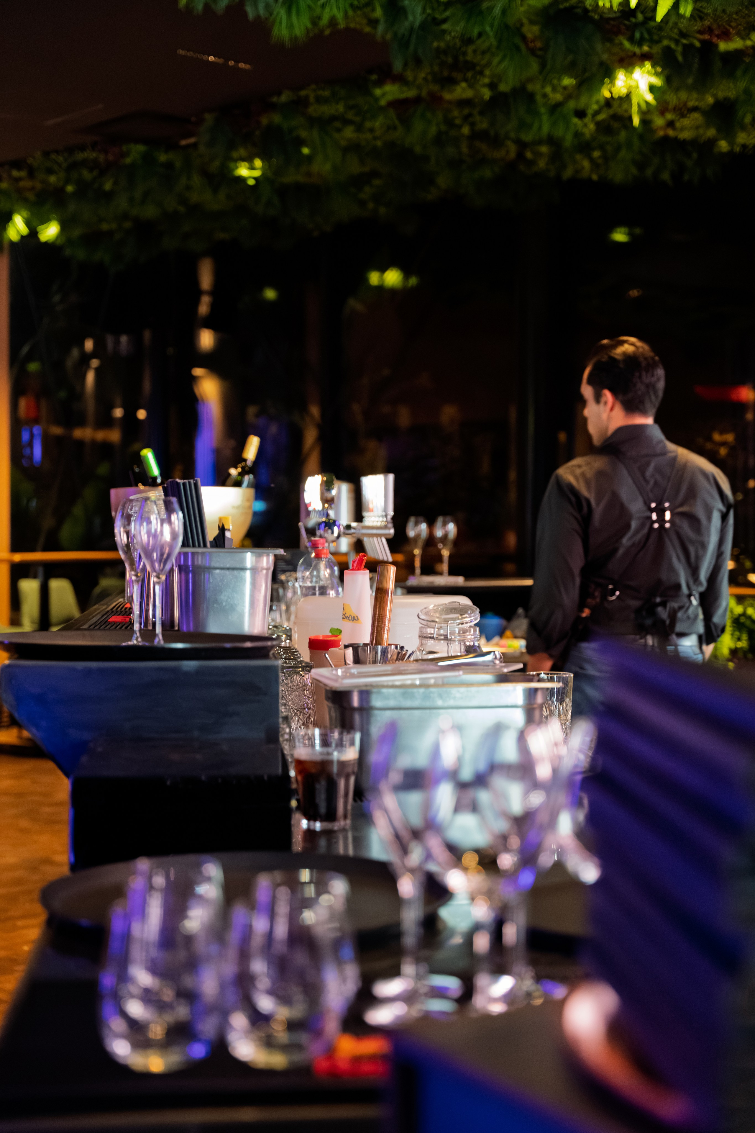 Ouverture du restaurant-club « Instinct  Amazonia » Sion. Photographe Suisse Tatiana Lyzhina