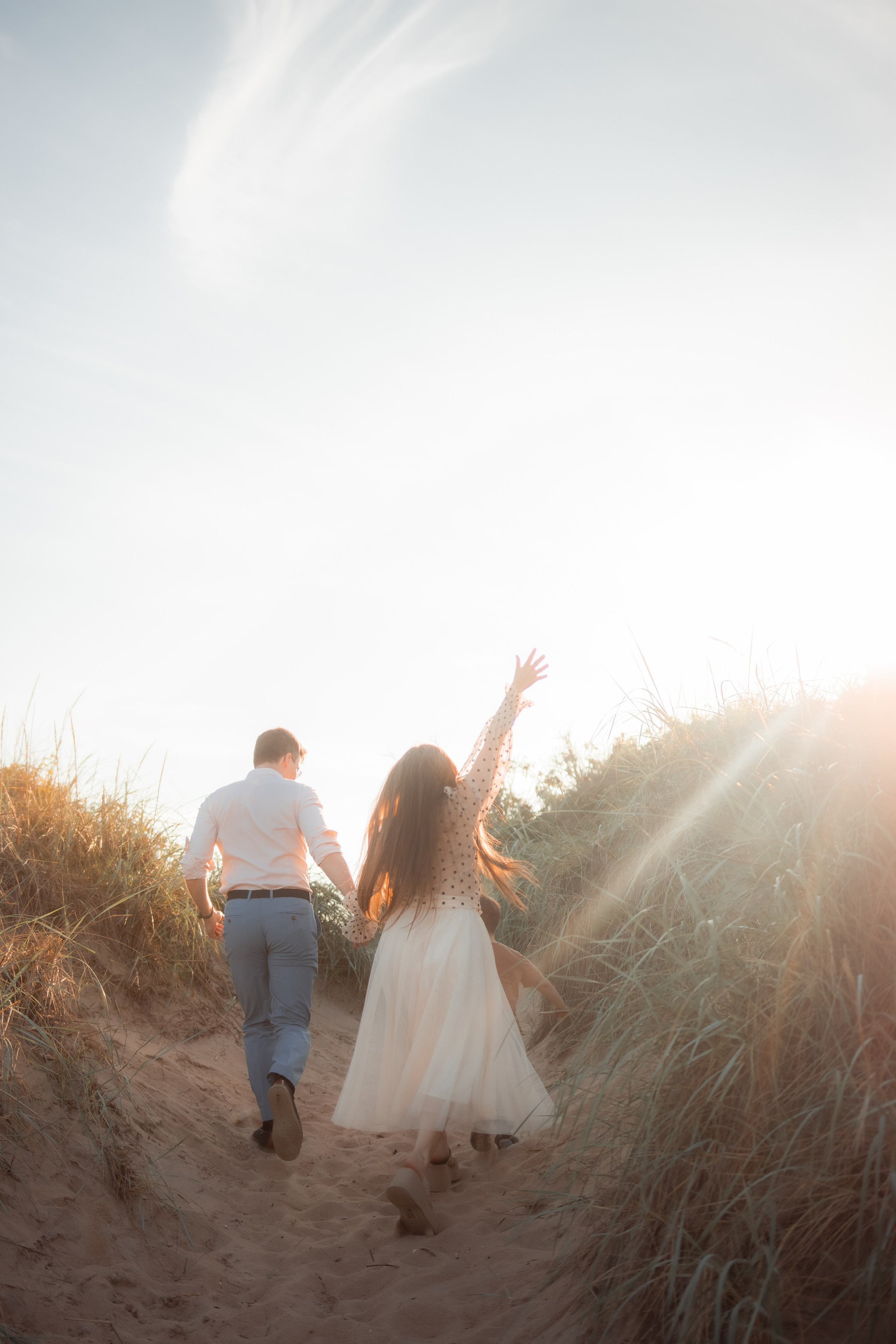 Warm evening in Falkenberg. Photographer in Gothenburg Aleksandra Stroganova