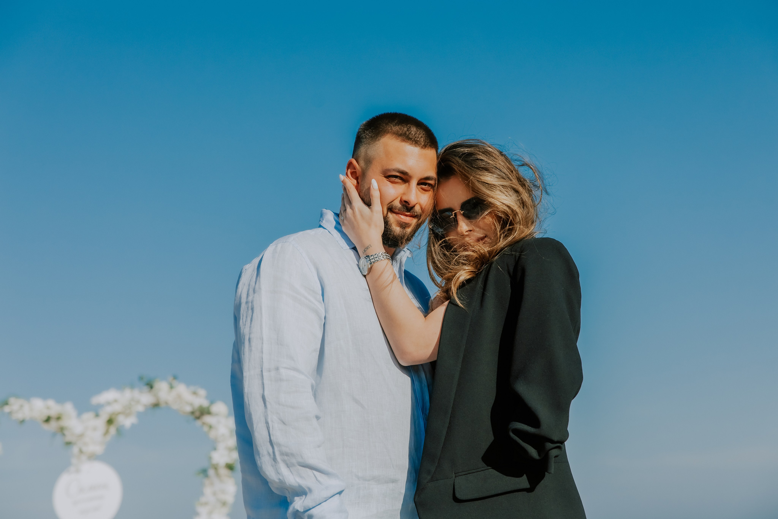 Годеж на плажа. Фотограф Ирина Йотова