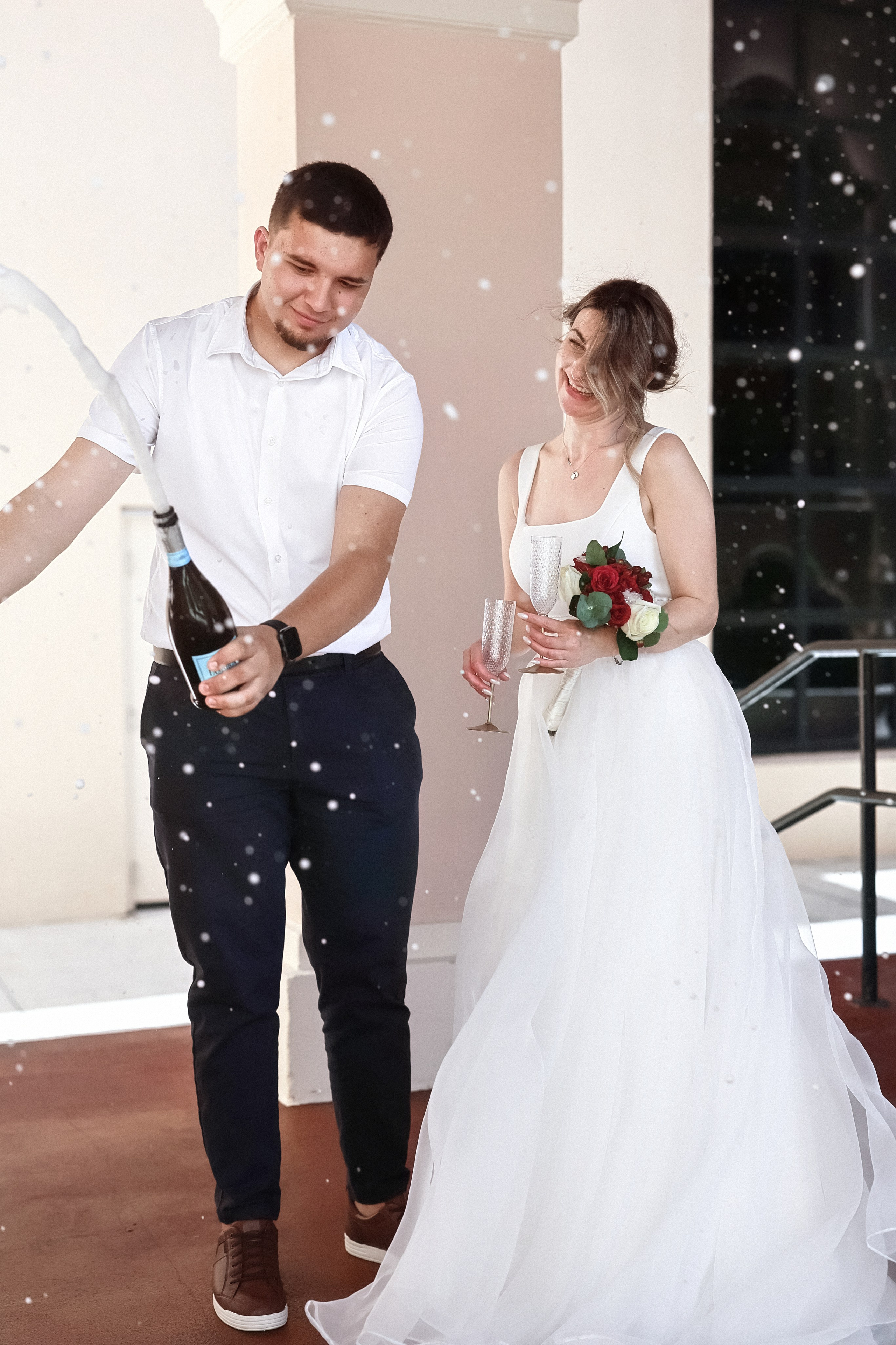Courthouse Wedding in Sarasota, Florida. Wedding and family photographer Olga Belianskaia