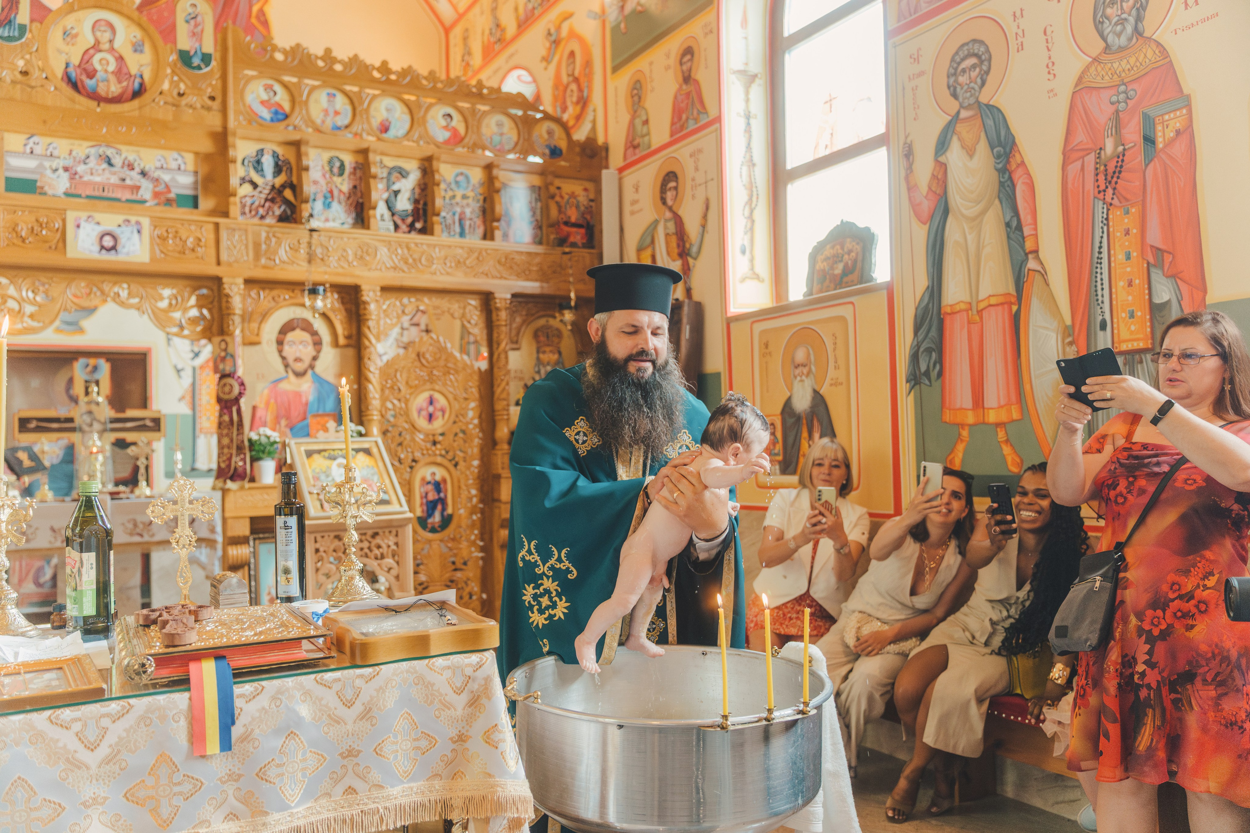 Théo Andrei`s Christening