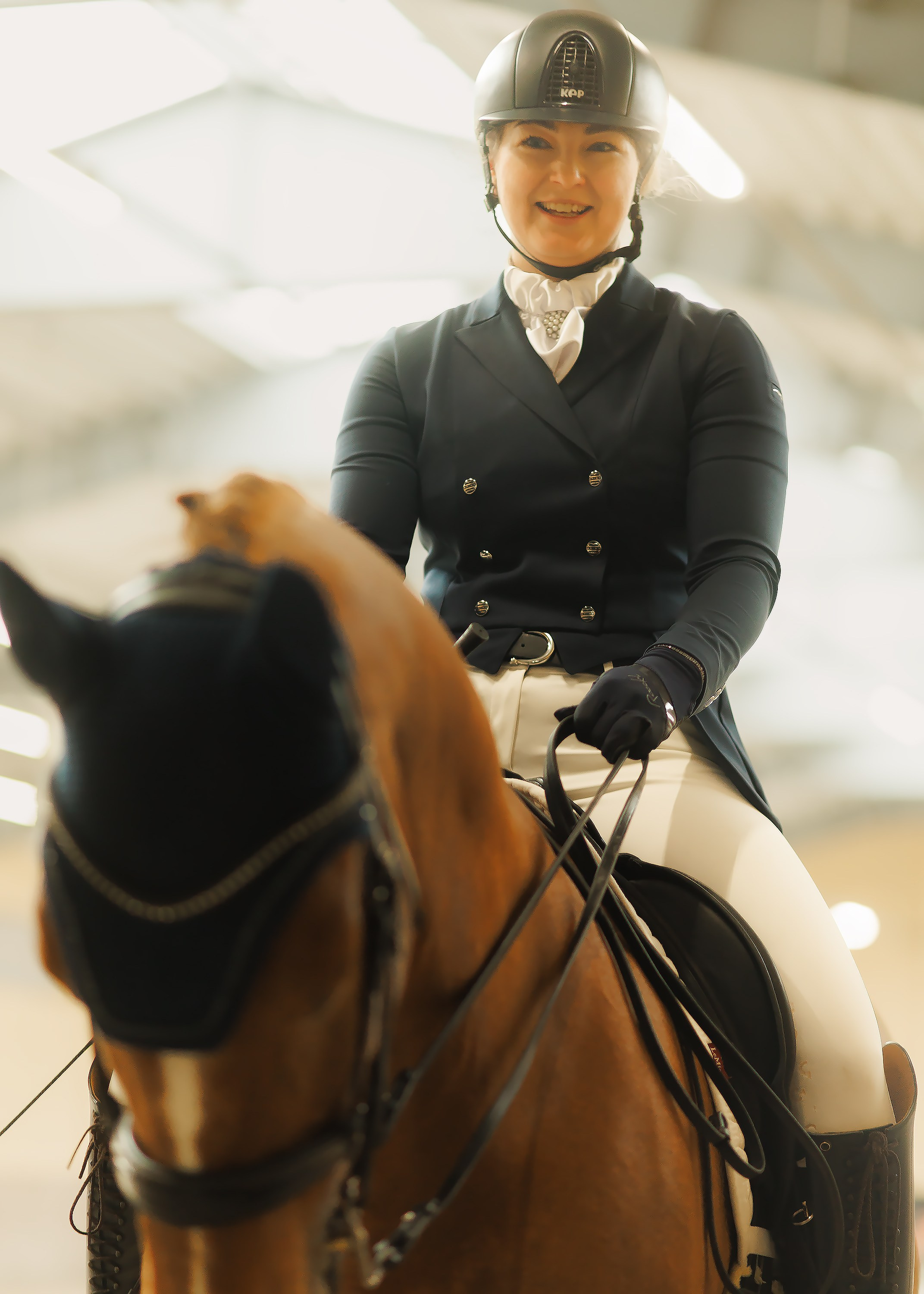 Partynice dressage \ feb'25. Kaja | fotograf we Wrocławiu | ludzie i psy