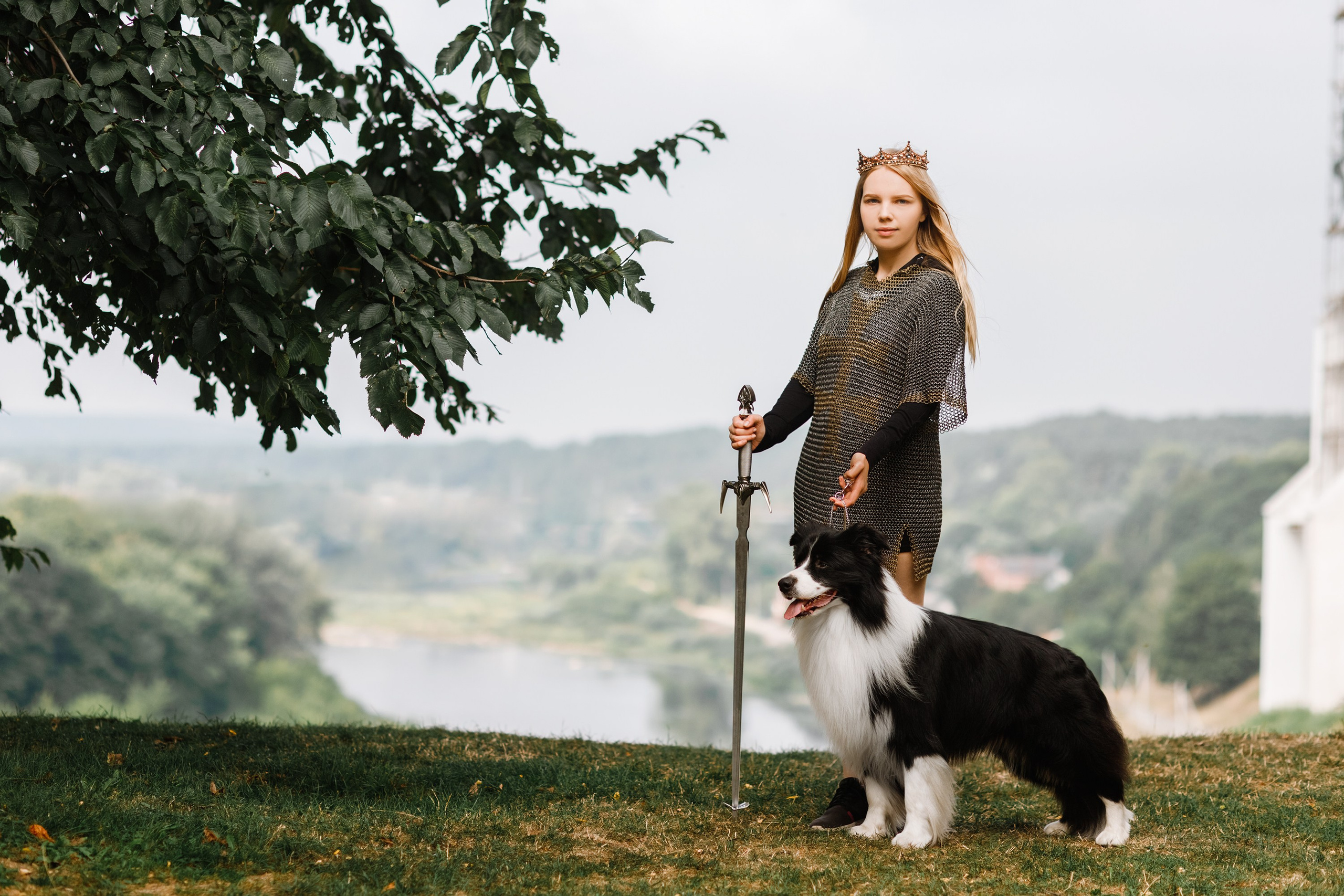 Evgenia & Richard. Kaja | fotograf we Wrocławiu | ludzie i psy