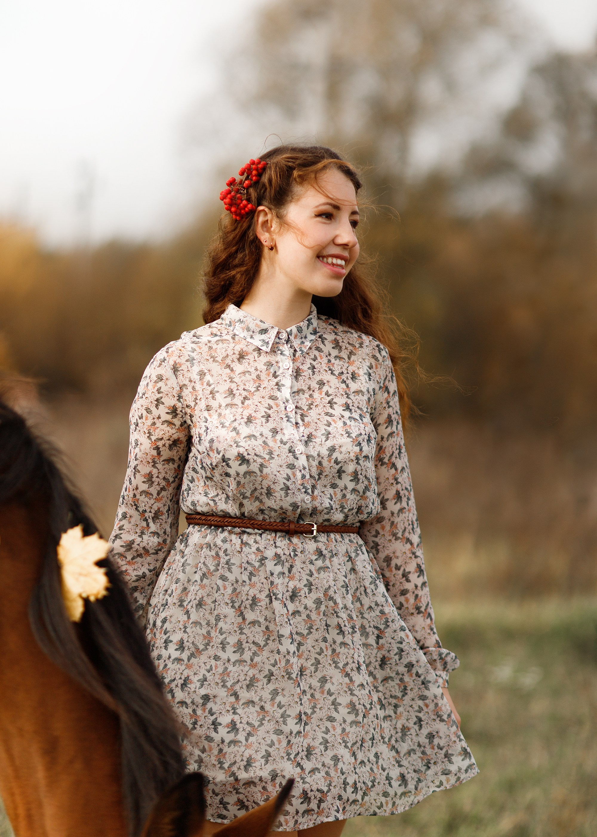 Aibike | autumn. Kaja | fotograf psów we Wrocławiu