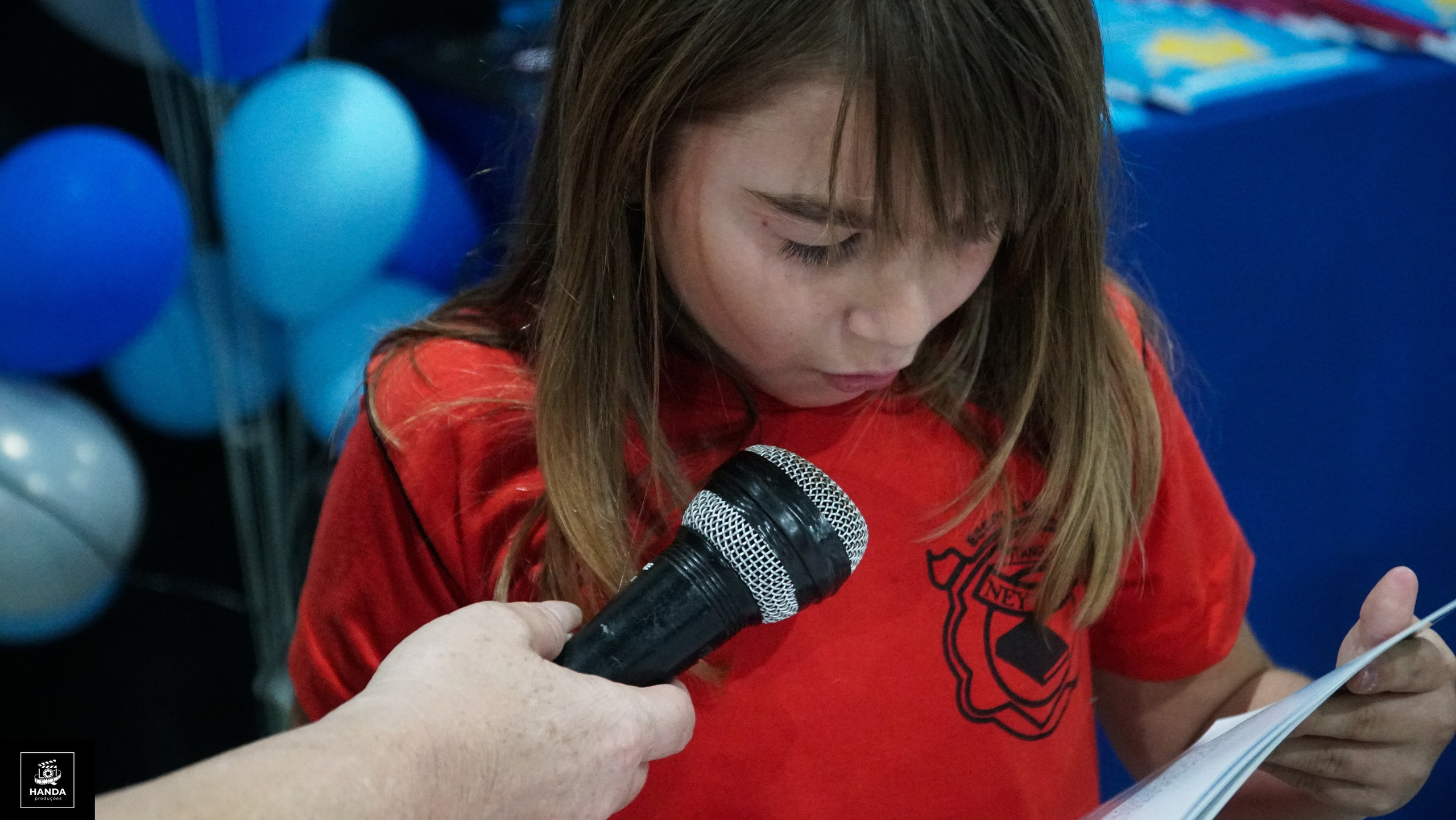 Noite autógrafos colégio Aurélio Buarque de Holanda. Handa Produções