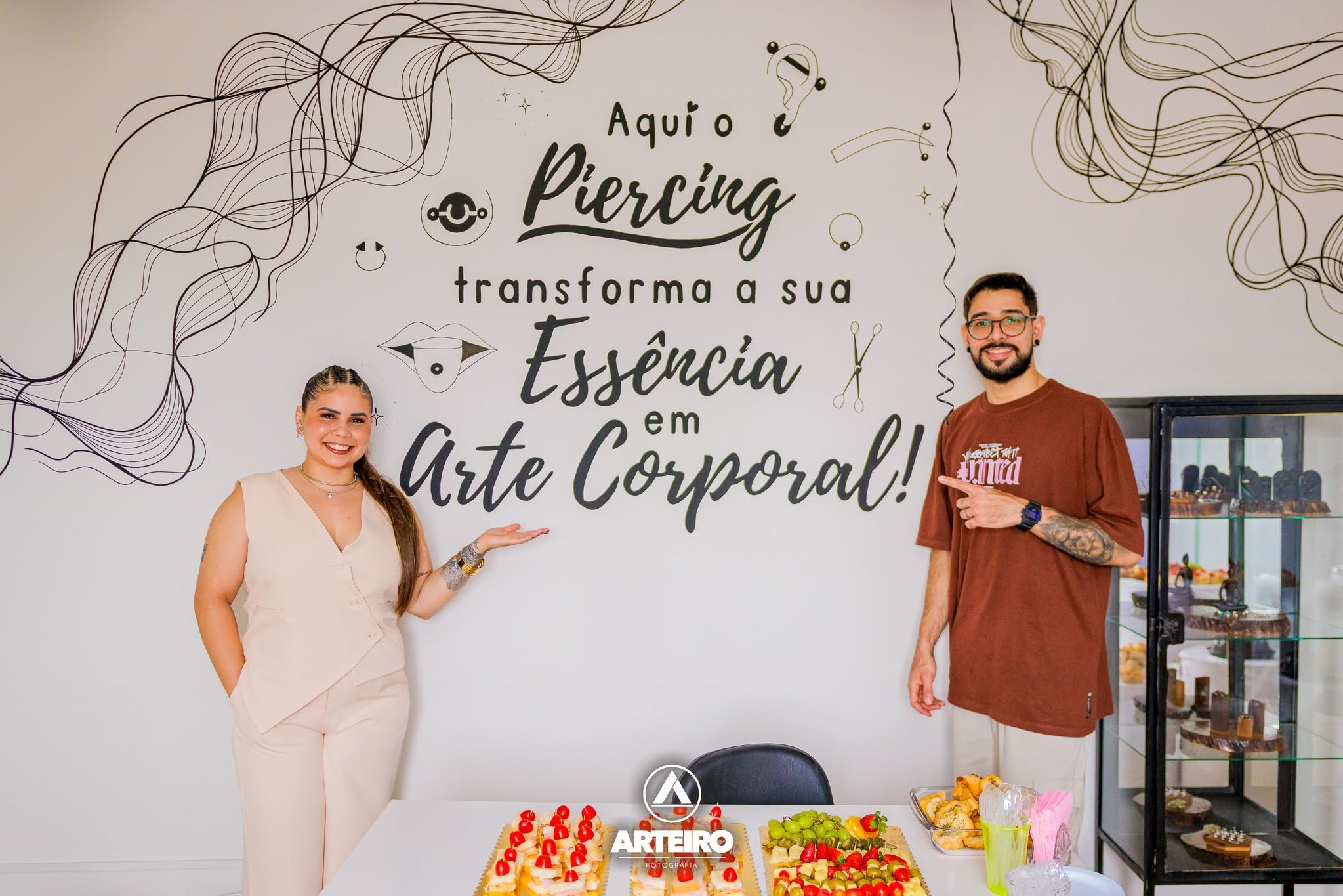 Evelyn & Drika — Inauguração. Fotógrafo Diego Balsanulfo