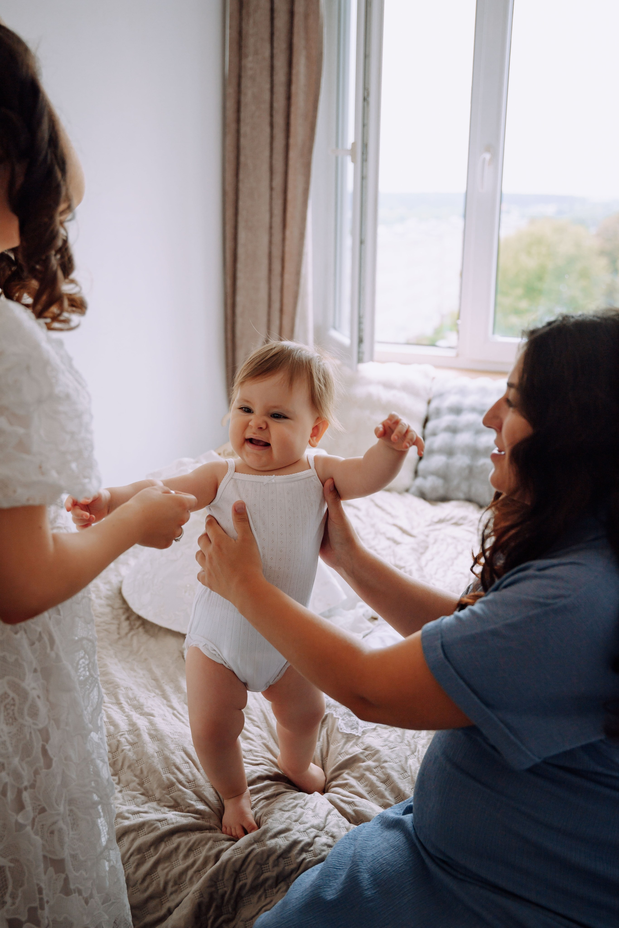 Chrzest Święty i roczek Gabrieli