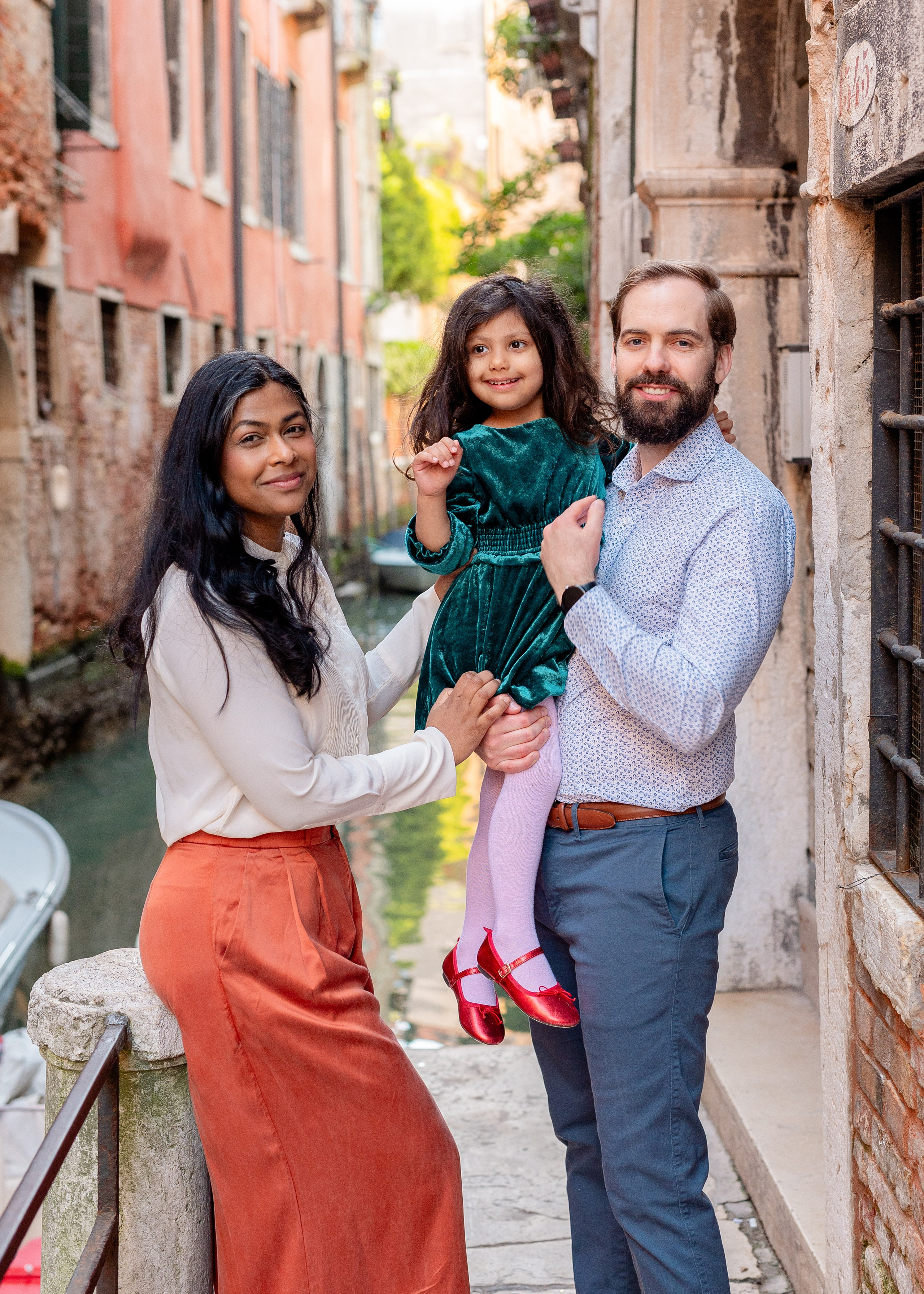 Family photoshoot in Venice. Фотограф в Венеции Anna Terzi