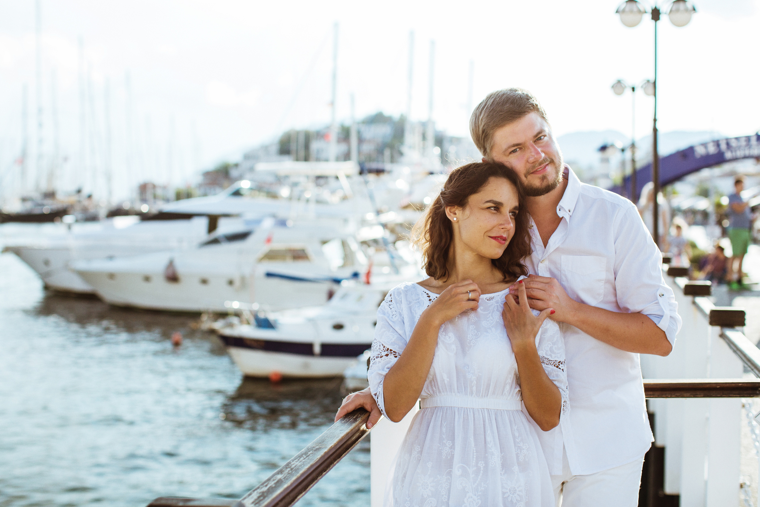 Couple photo shooting in Marmaris old town. Julia Ganch I Fashion Wedding Photography I Cappadocia Turkey
