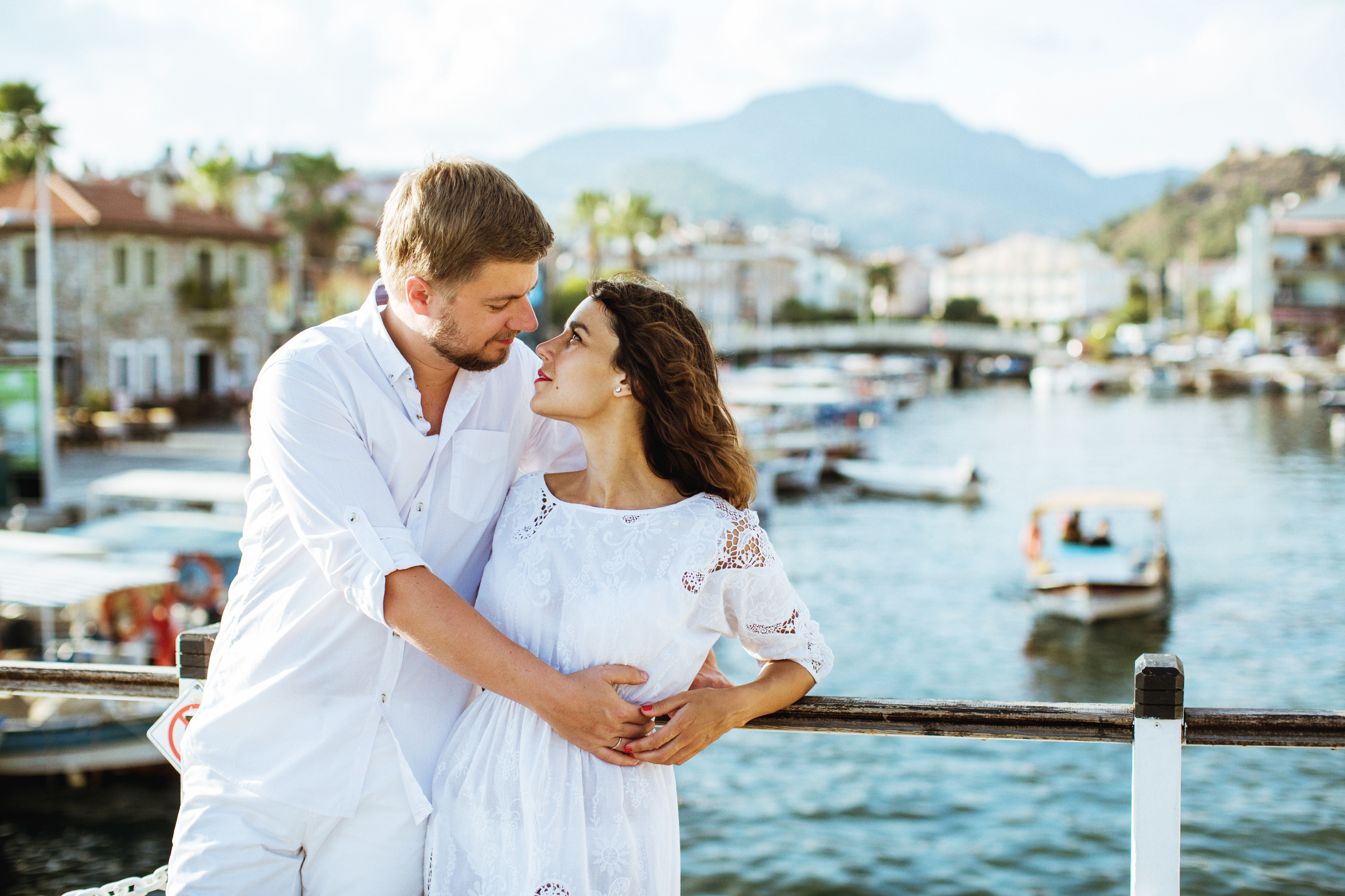 Couple photo shooting in Marmaris old town. Julia Ganch I Fashion Wedding Photography I Cappadocia Turkey