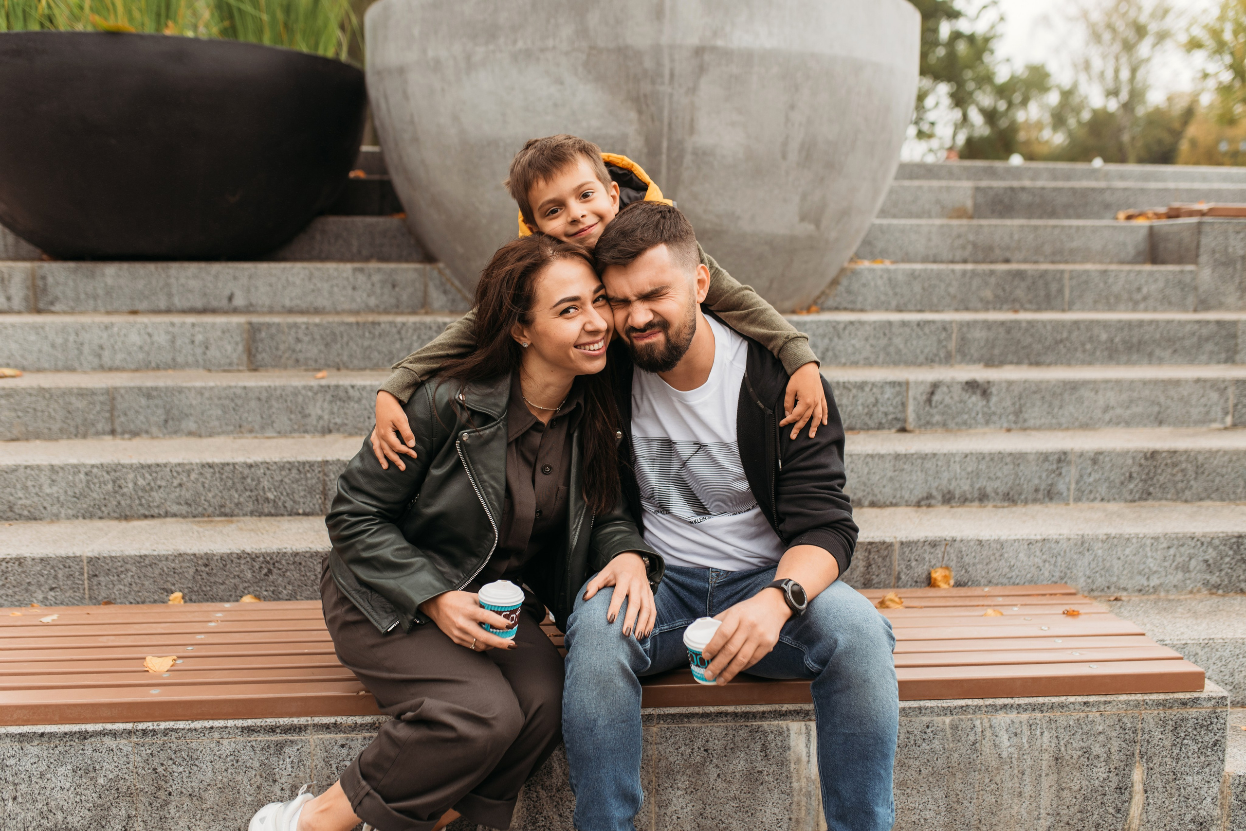 Herbst im Central Park. Familien- und Hochzeitsfotografin. Ich arbeite in Koblenz und Rheinlan