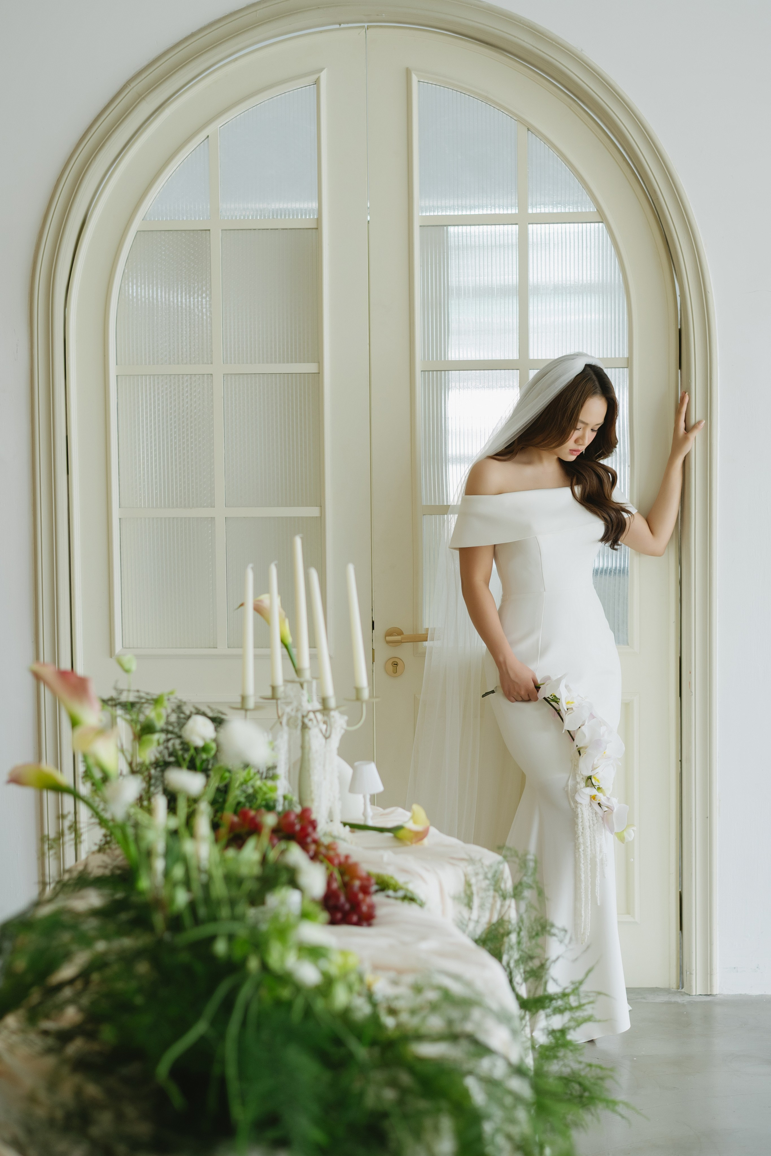 DANG & NGHI wedding photoshoot in studio. Anns wedding photography