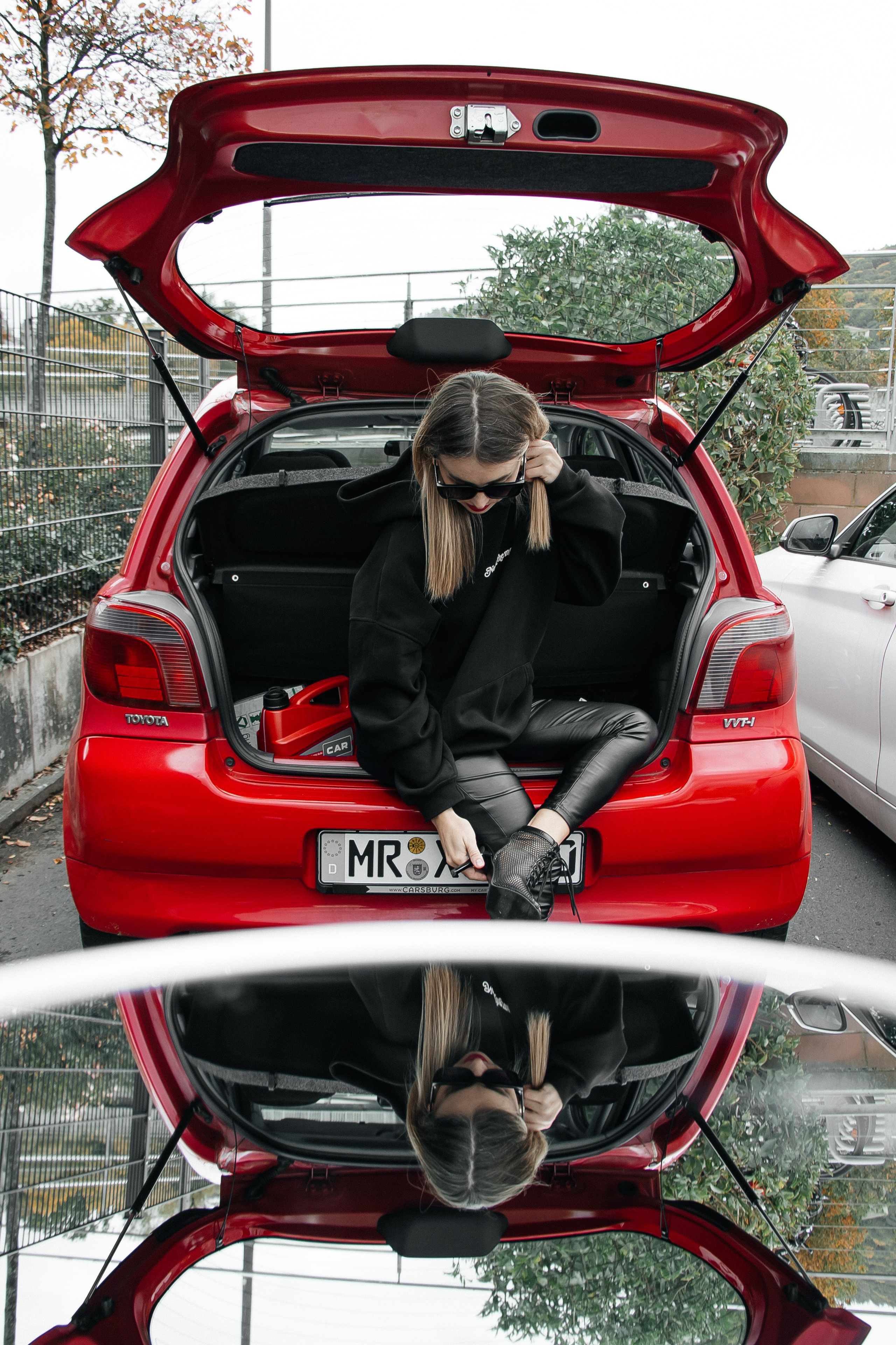 Red girl. PHOTOgrapher Germany MARBURG