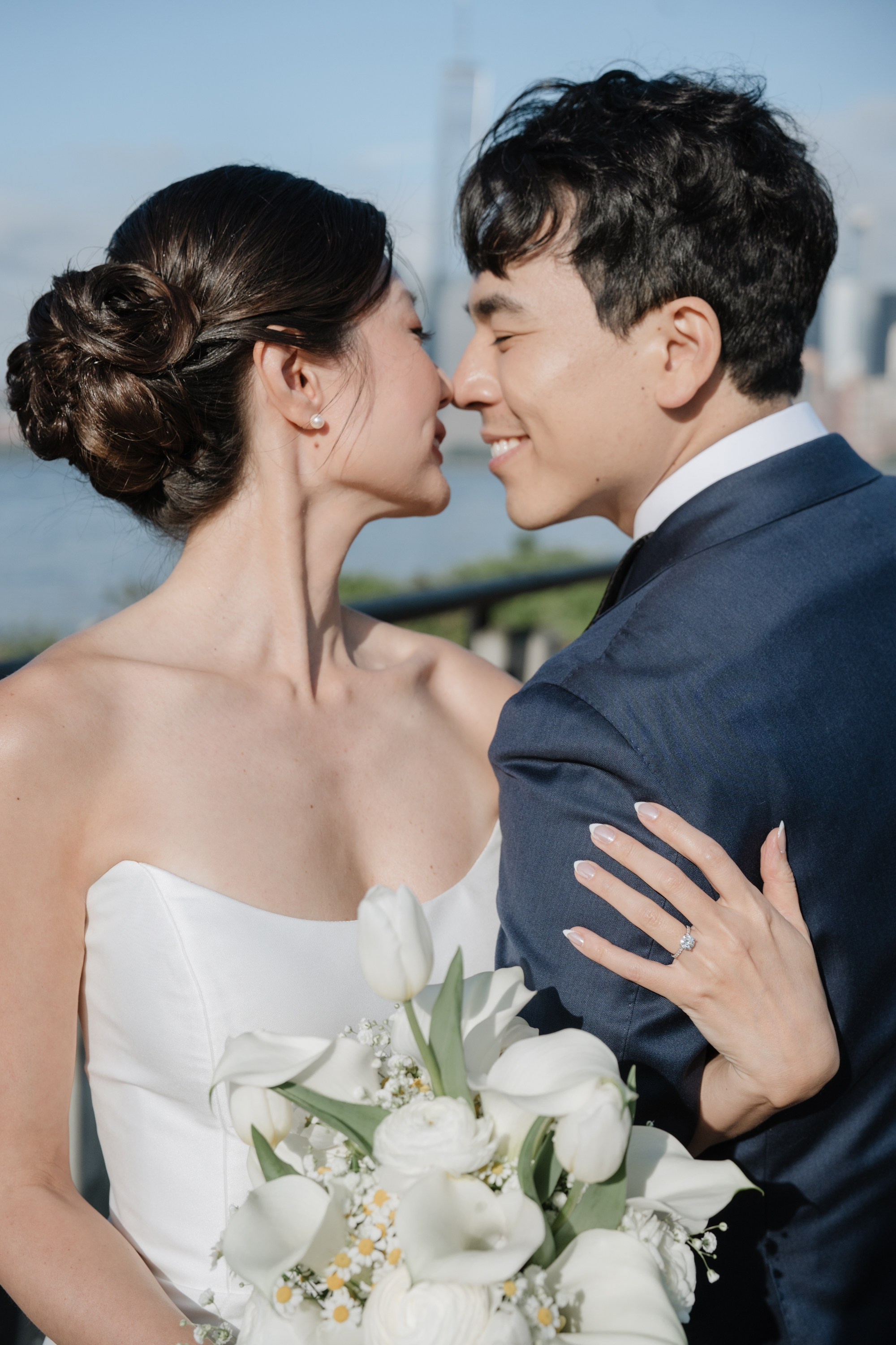 Asian-style wedding. Portrait and wedding photographer in New York