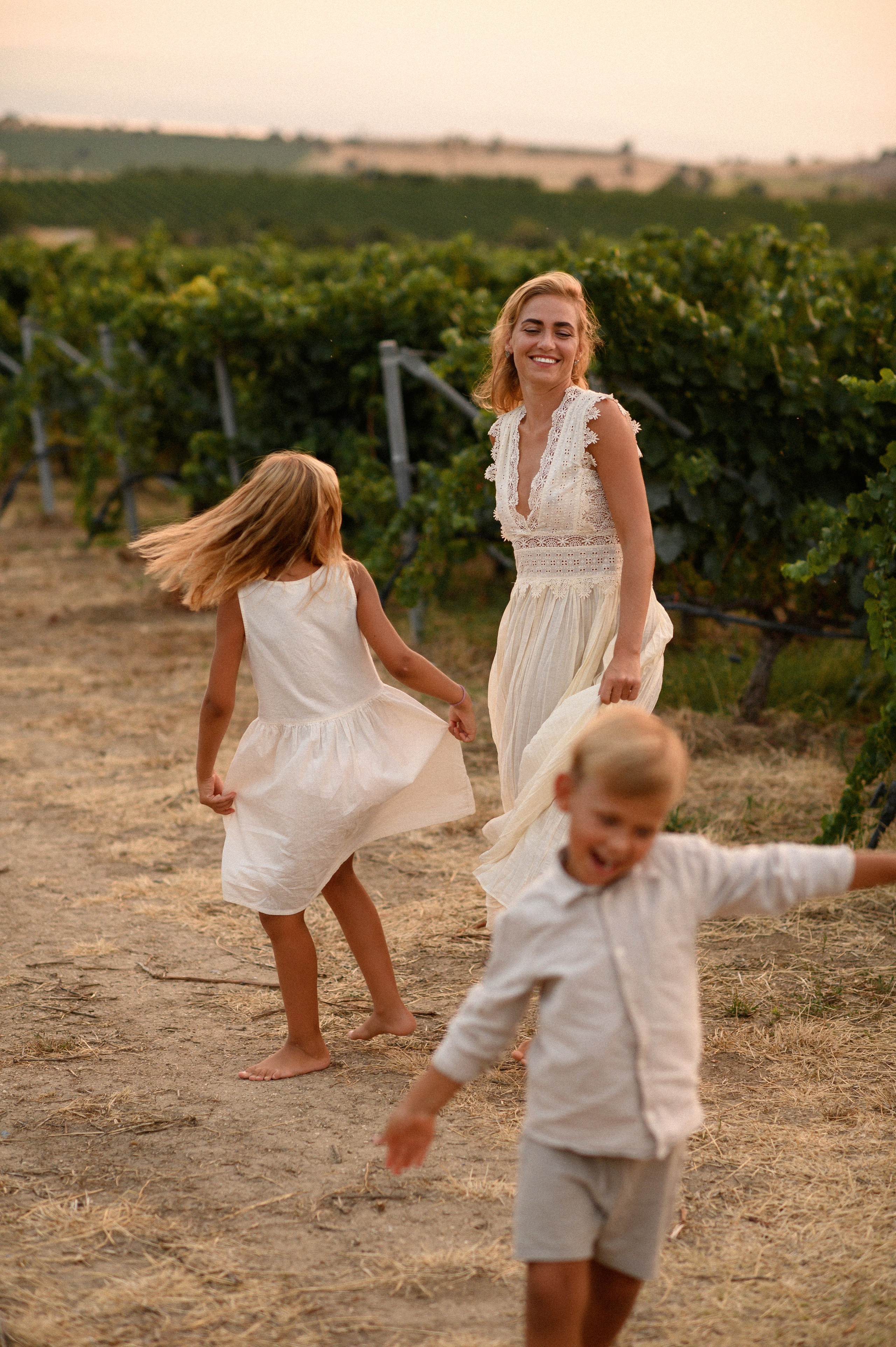 Maria, Sofia, Makhail. Family, children, portrait, and event photography in Thessaloniki