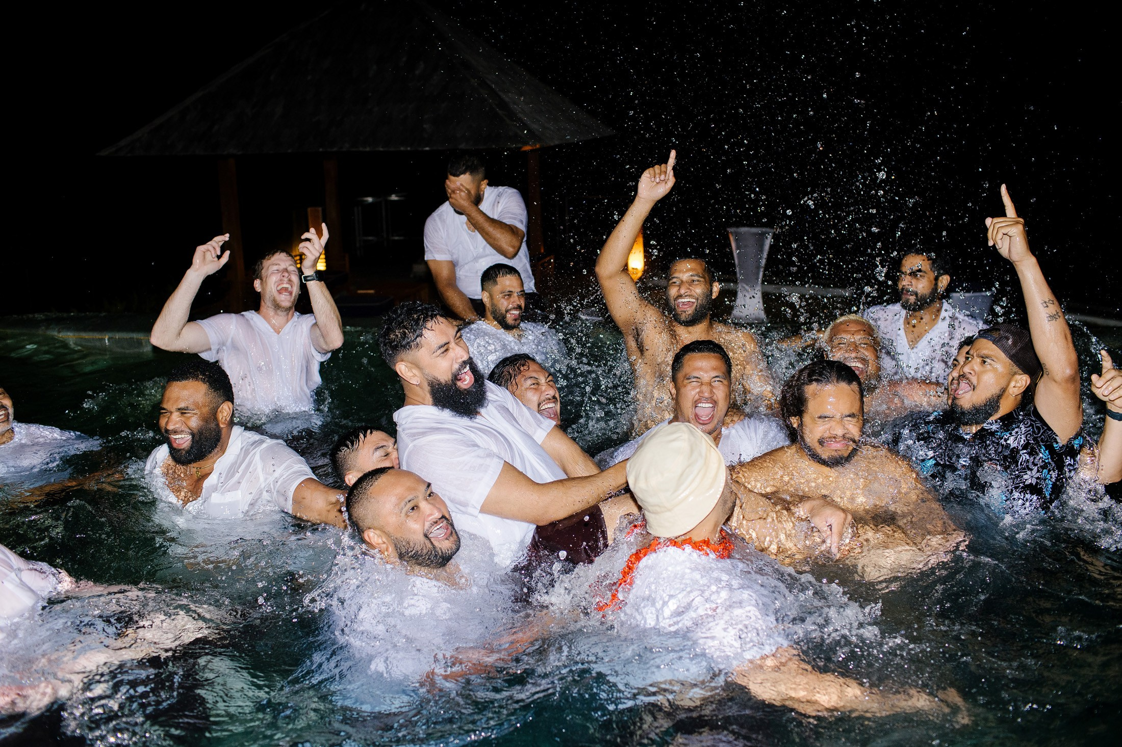 Big funny wedding with guests in paradise Bali island. Get.it.feel — Aesthetic Photography and Videography