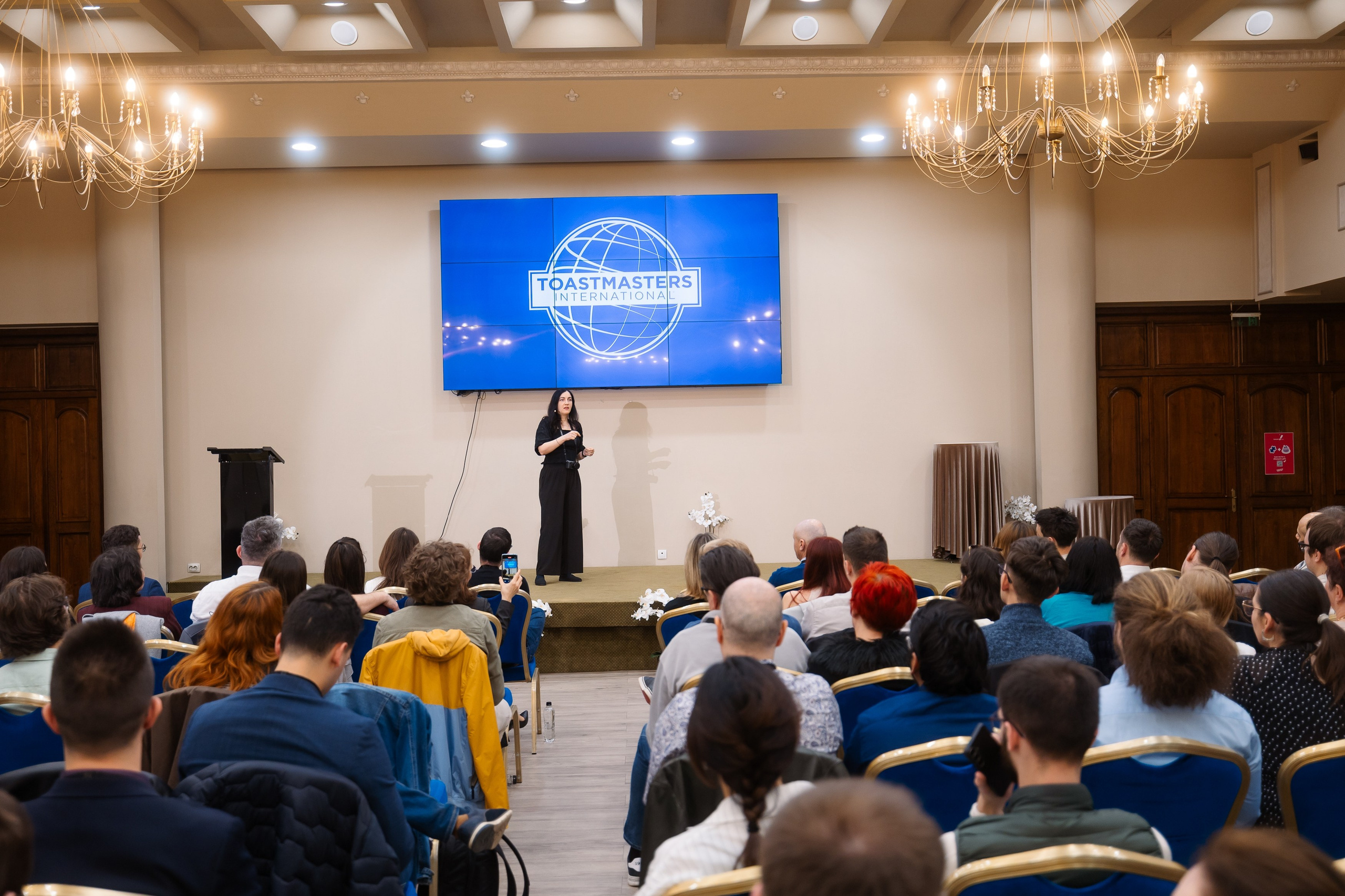 Toastmasters Conference. Marius Ciocan