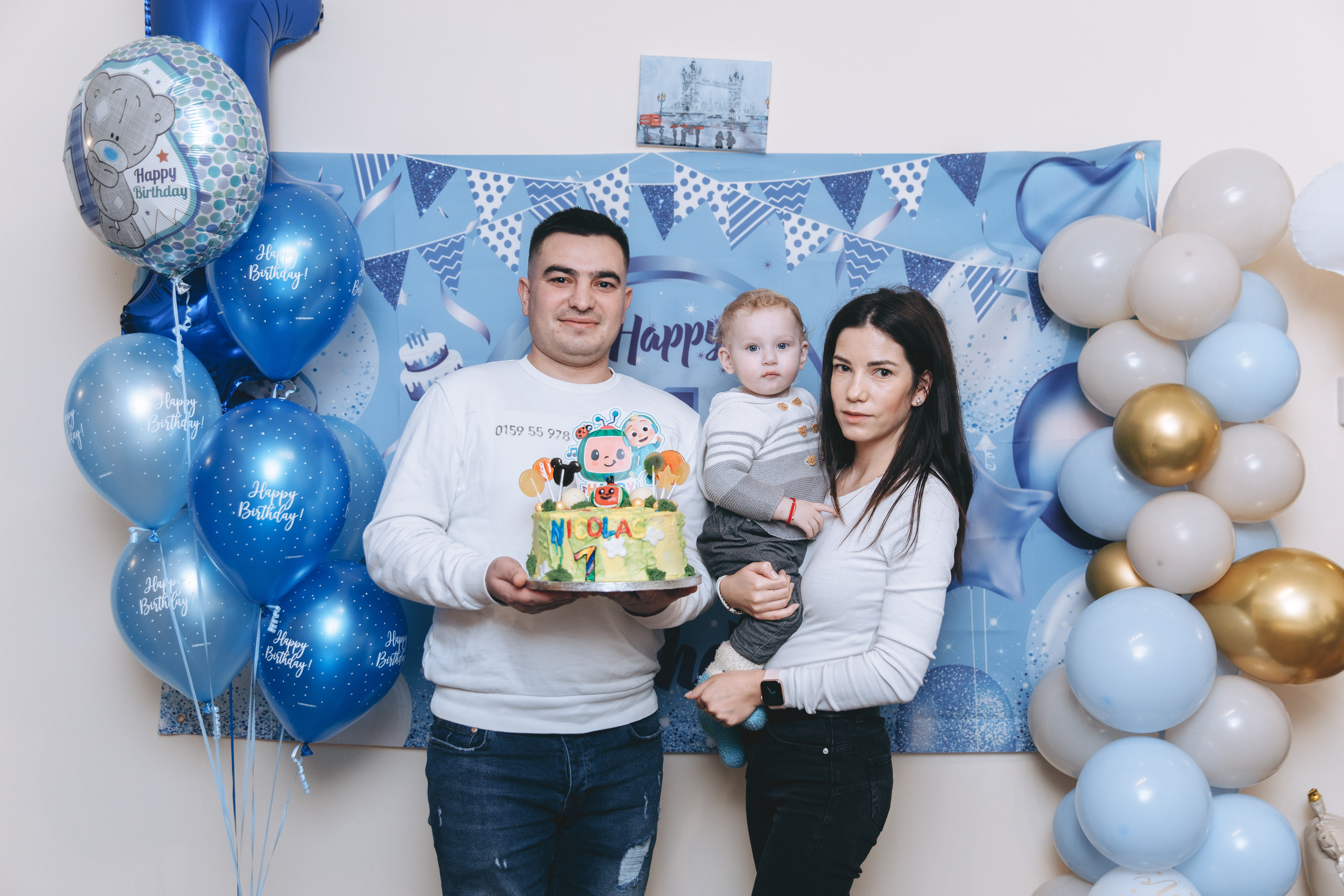 Nicolas 1st Birthday. Petru Gorea Photography | Family | Portrait | Fashion | Brand