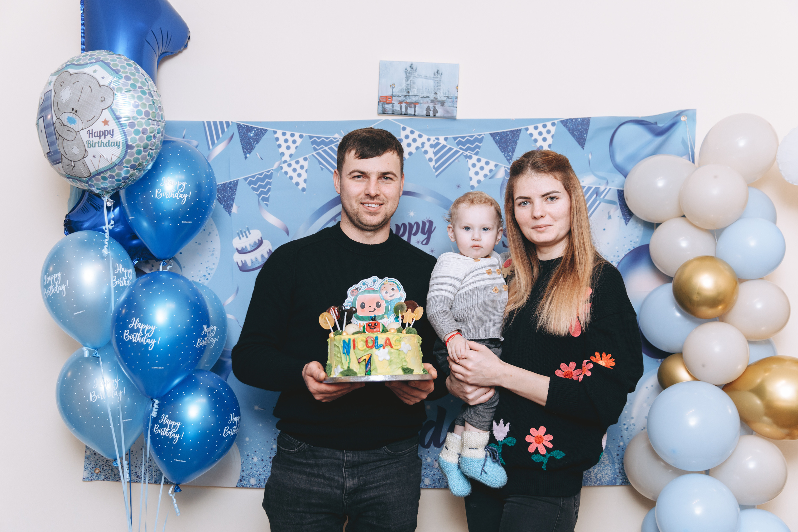 Nicolas 1st Birthday. Petru Gorea Photography | Family | Portrait | Fashion | Brand