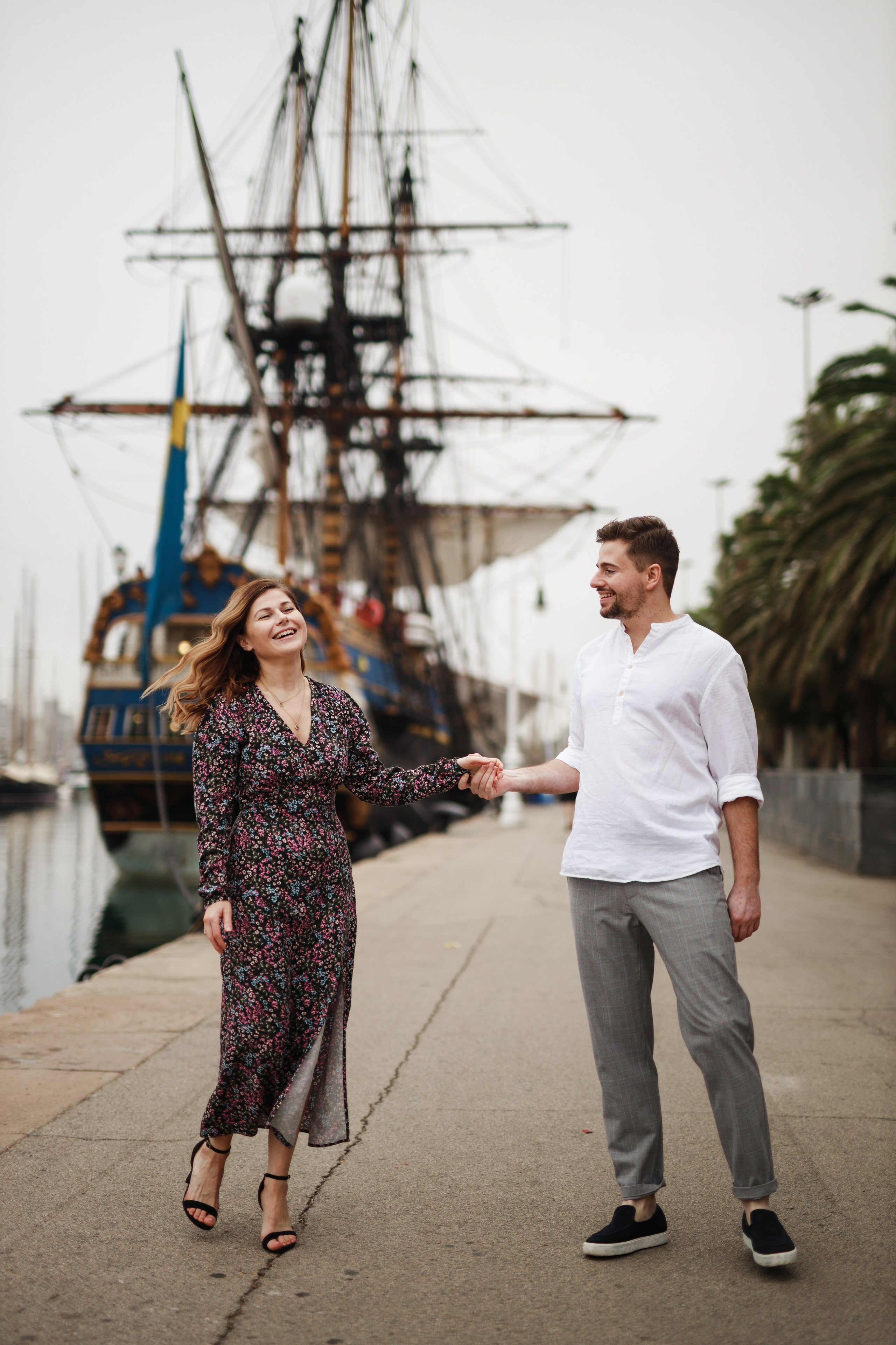 Damian i Monika. Fotograf w Barcelonie Hiszpanii Maslik Yulia