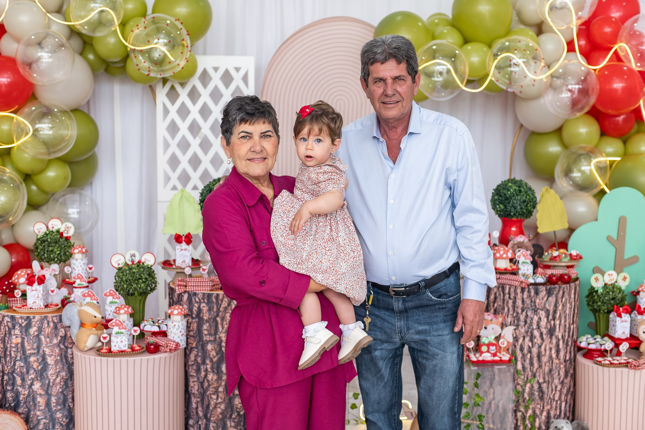 Helena - 1 ano | Buffet Candy Kids. Missaka Fotografia