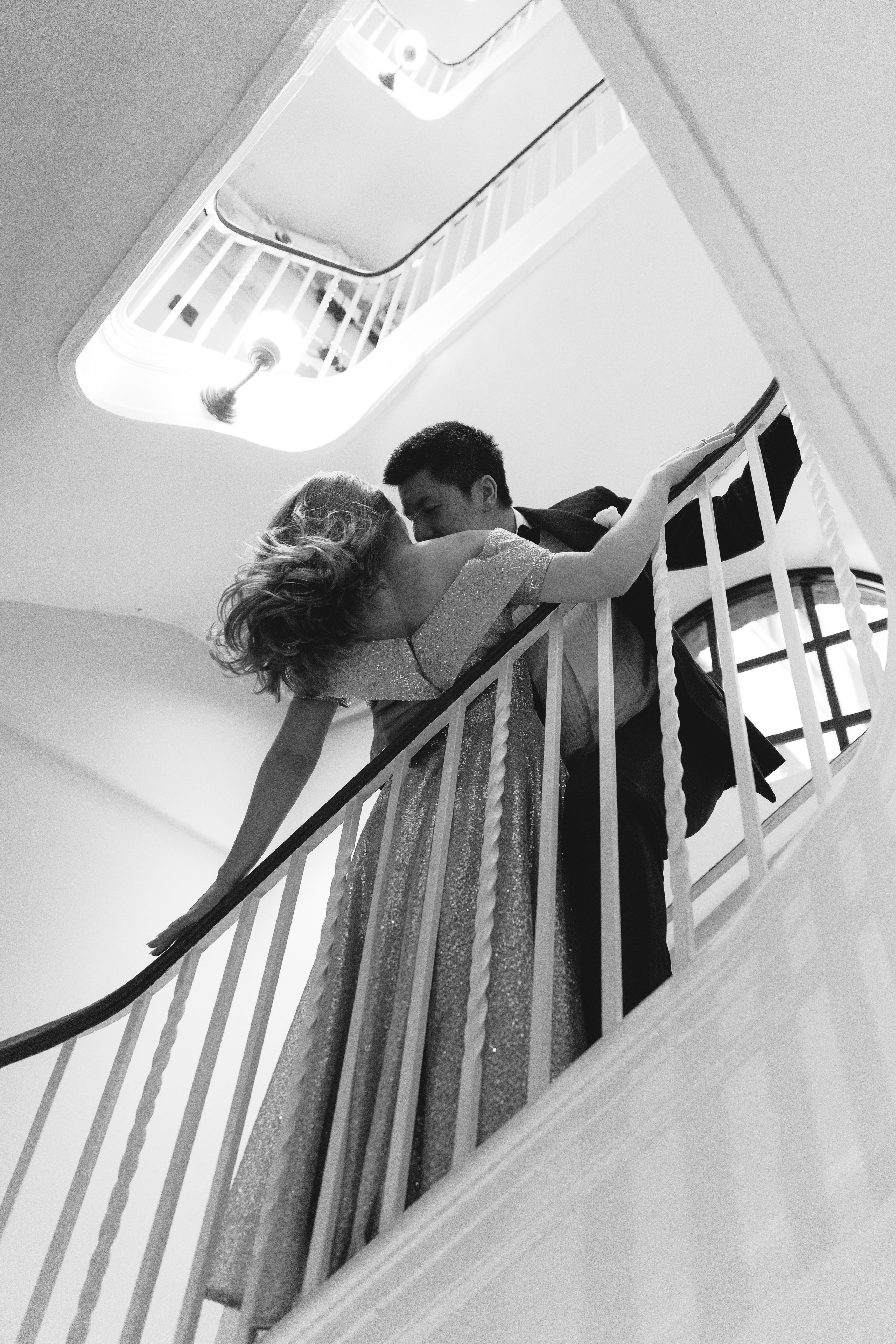 Engagement Session In Boston Athenaeum