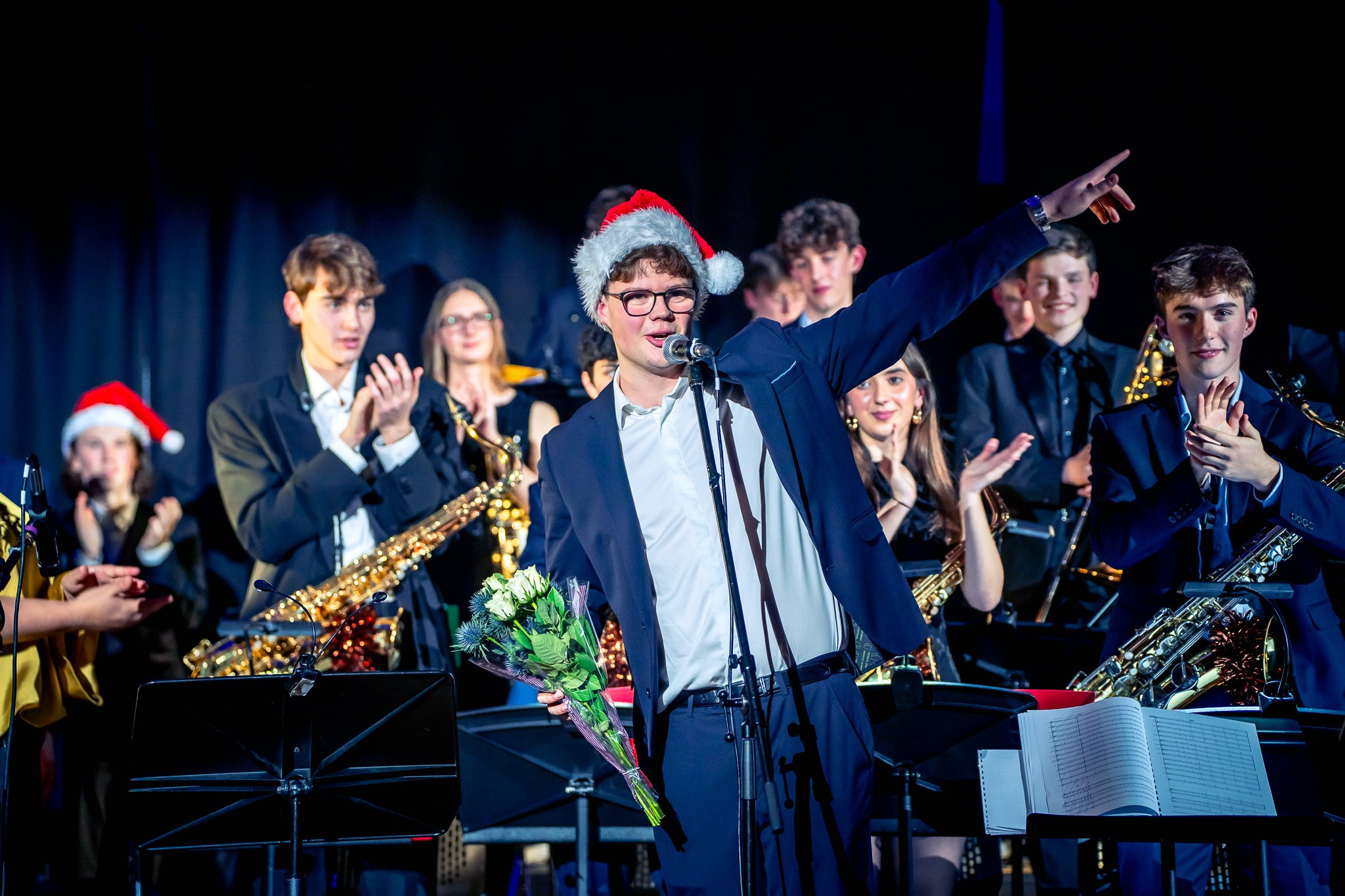 A Jazzy Christmas. Expect Miracles Photography by Kate & Andrew