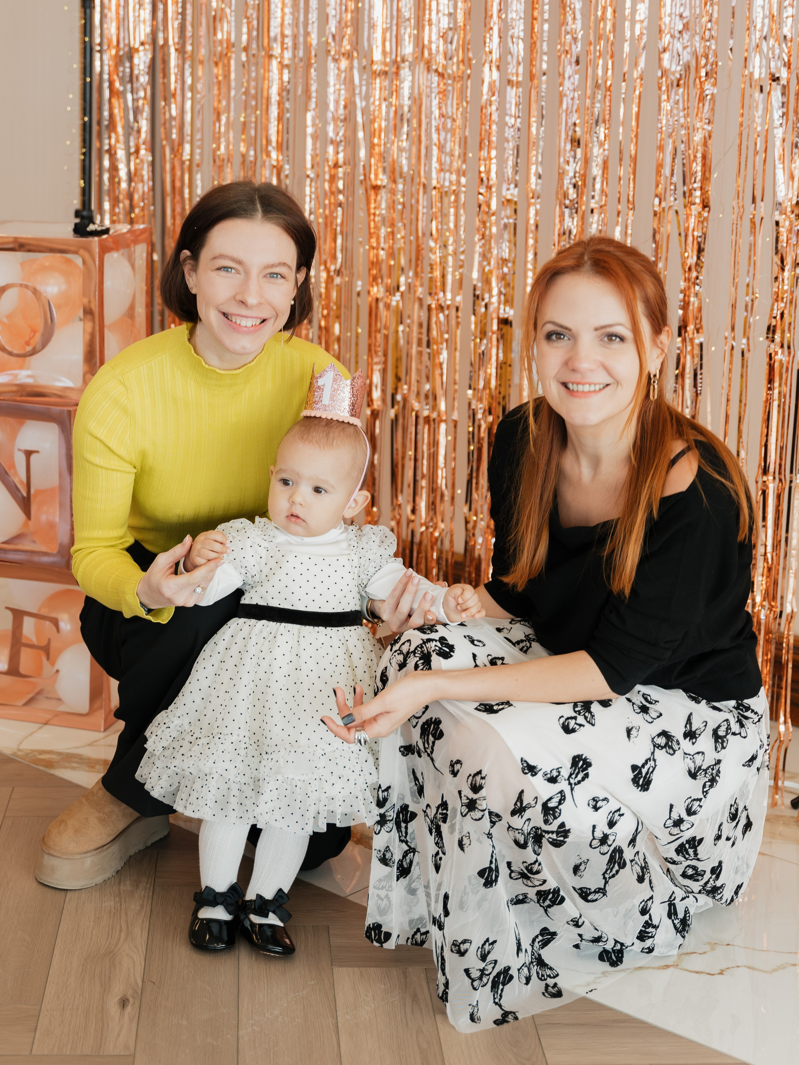 First birthday photoshoot Emily