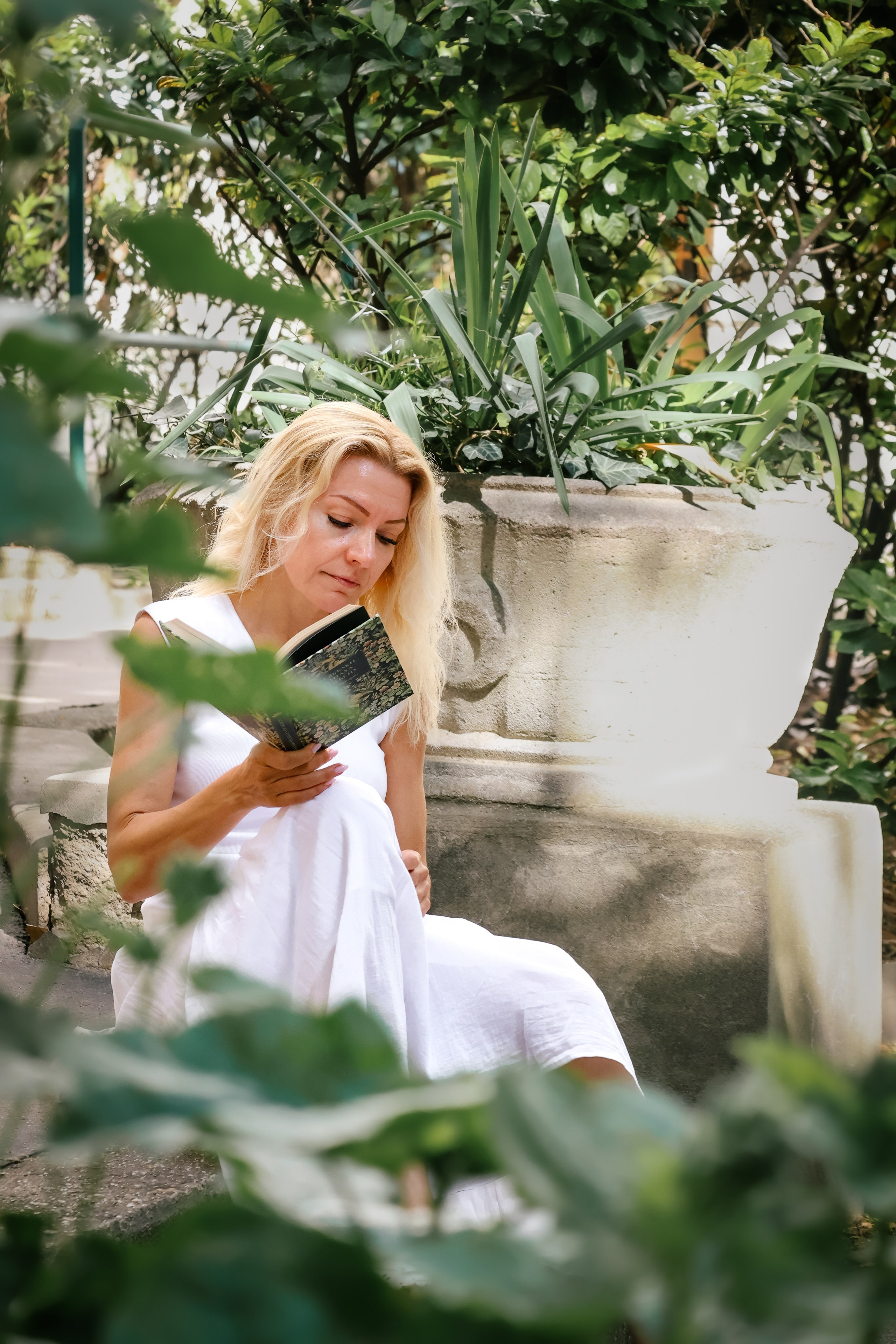 Portrait Photo Shoot with A Book