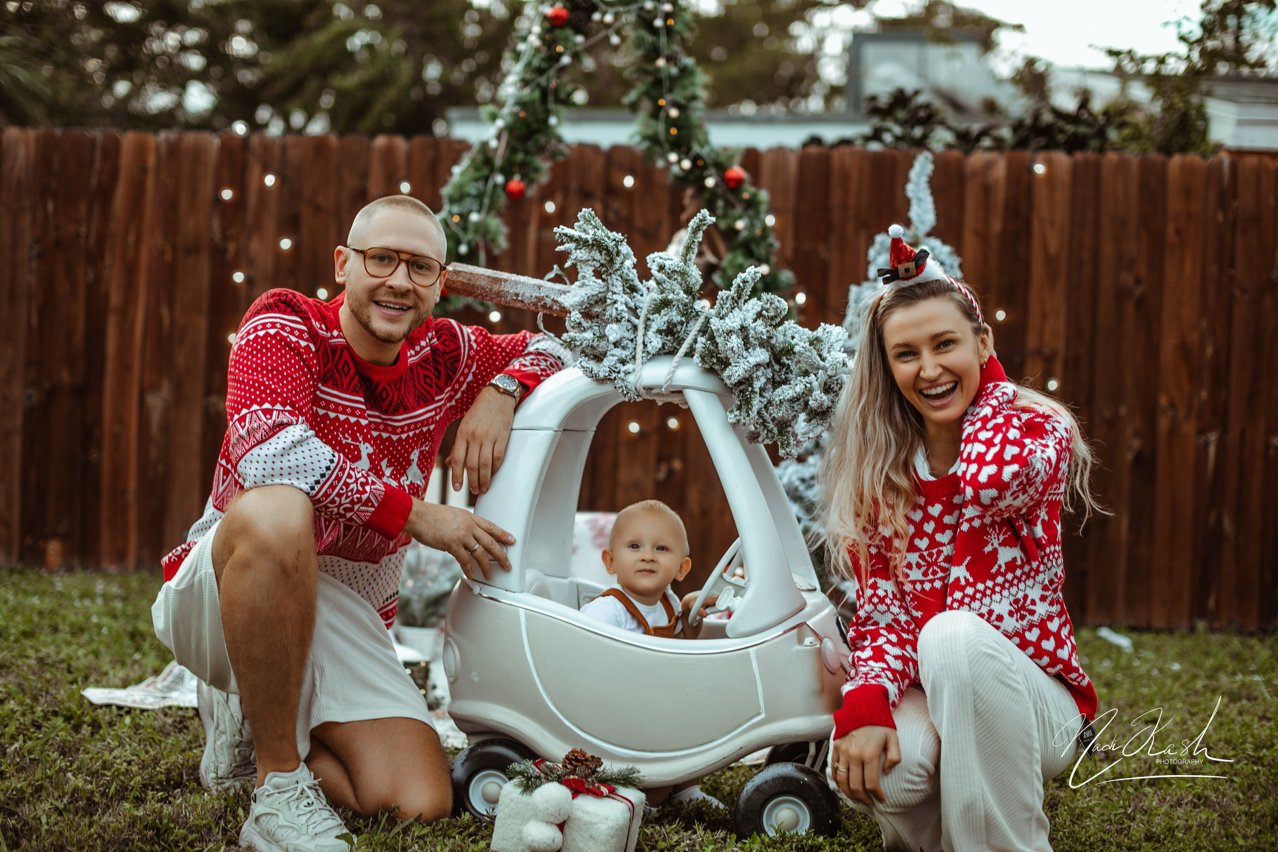 Christmas photoshoot. Photographer in Miami, Family photographer, Event, Wedding