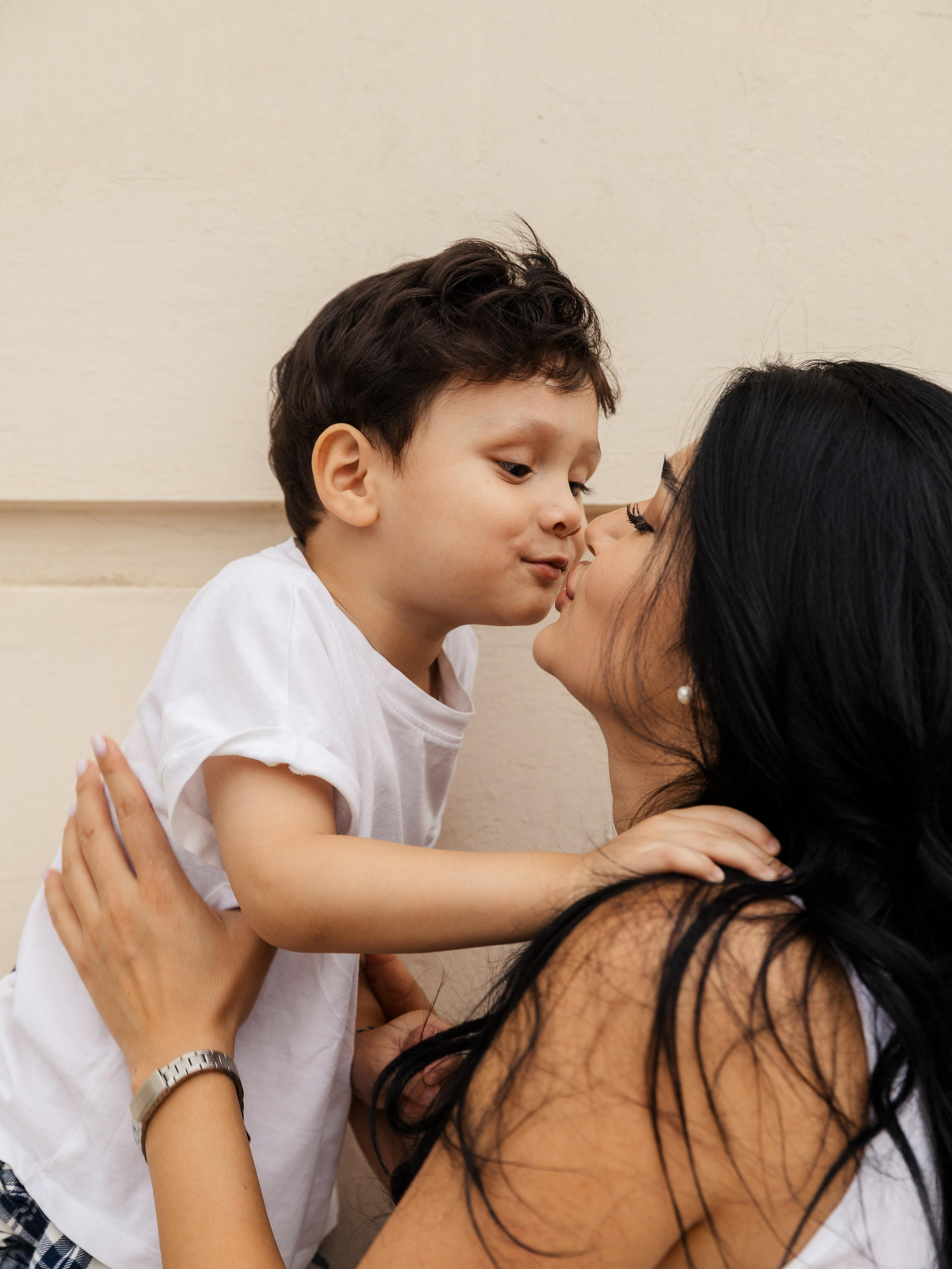 Mom and Her Little Boy. Family and wedding photographer in Bangkok, Thailand