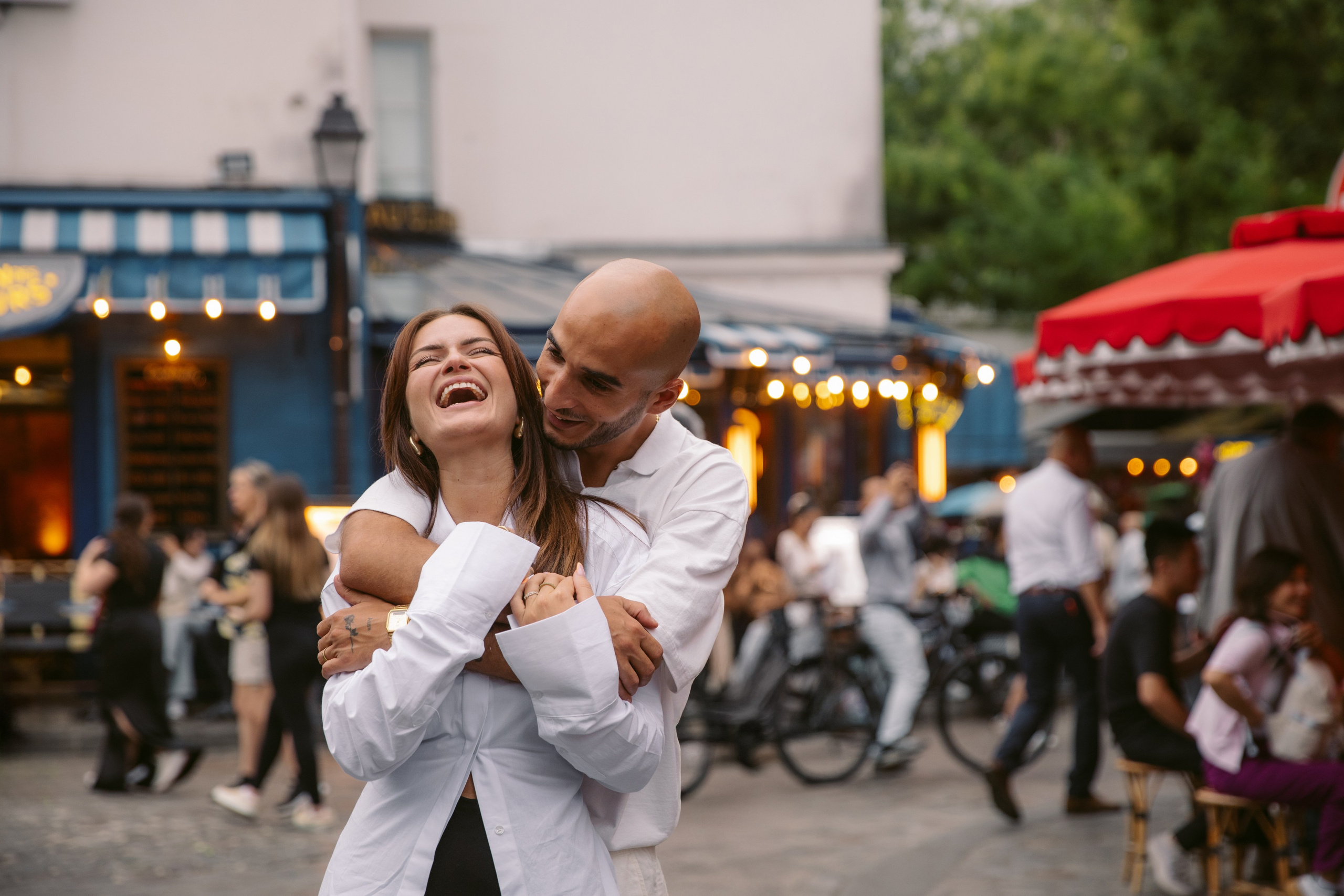 Tim & Pauline — A Parisian Stroll Photoshoot. Свадебный фотограф в Париже