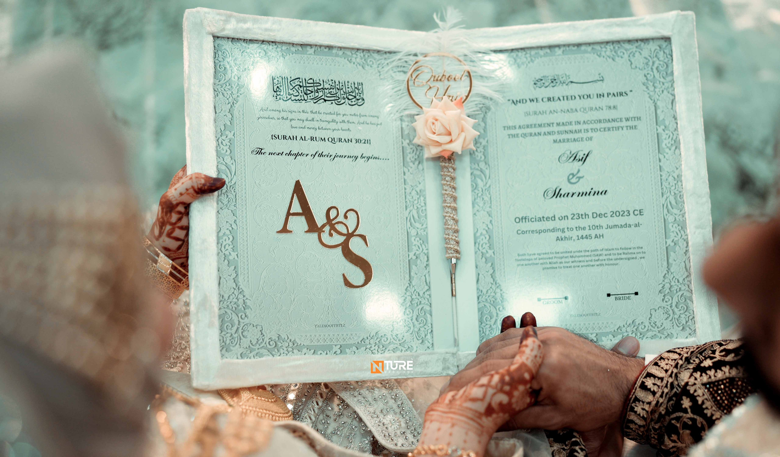 ASHIF & SHARMINA. NTURE WEDDING