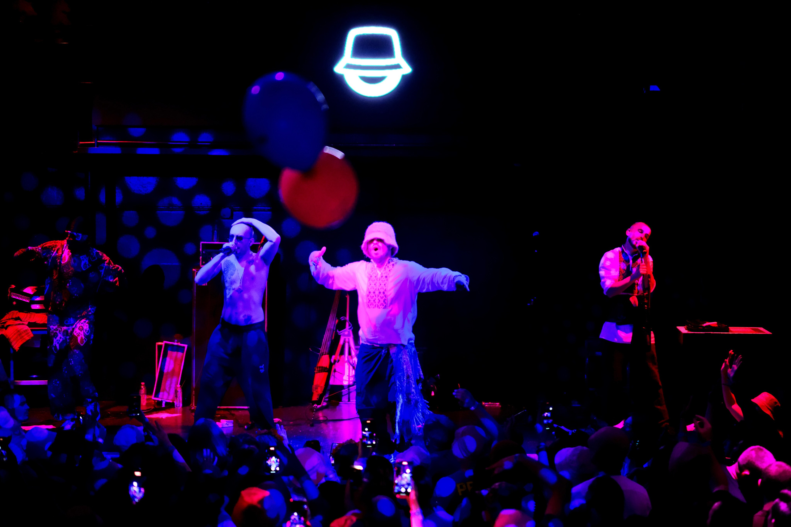 KALUSH ORCHESTRA. Reportage concert portrait photography in the San Francisco Bay Area