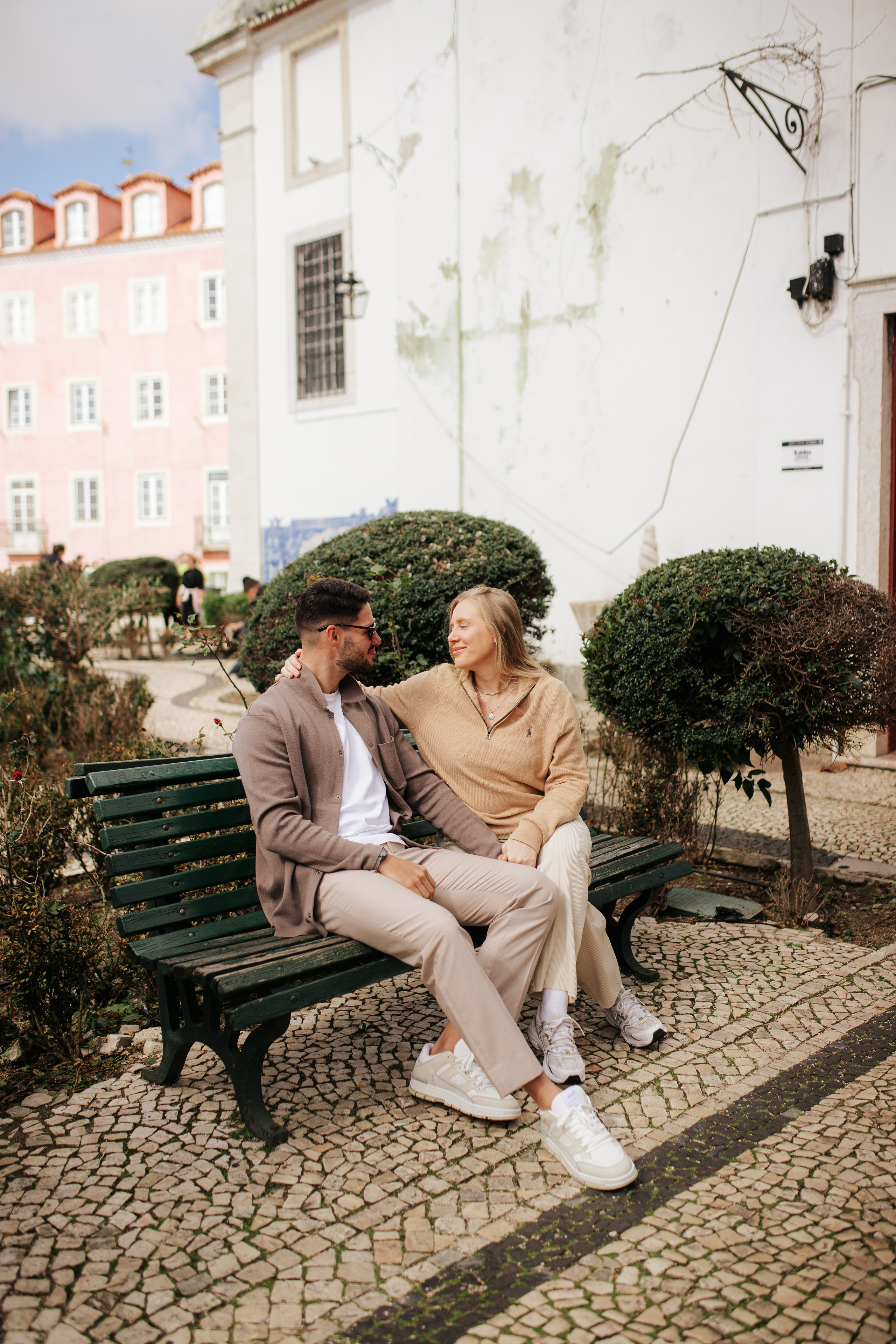 Carol e Pedro — Lisboa. Davi Valente