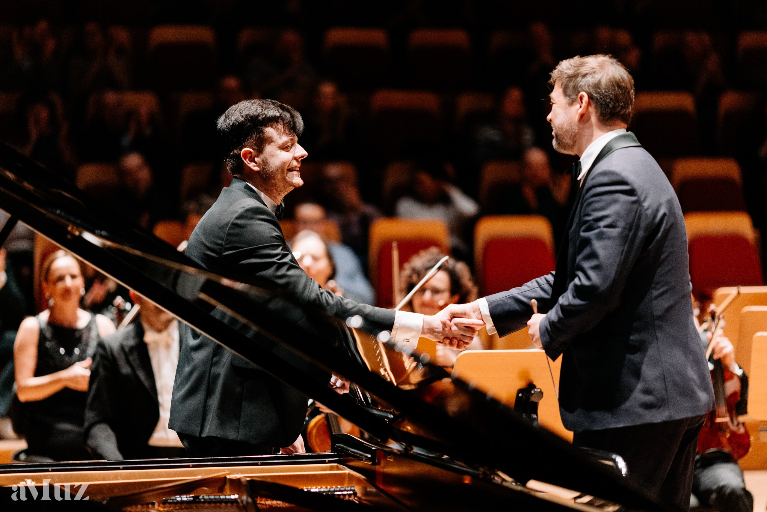 Koncert dyplomantów aMuz w Polskiej Filharmonii Bałtyckiej. Fotograf Ślubny Warszawa - Sesje Biznesowe Rodzinne Eventy