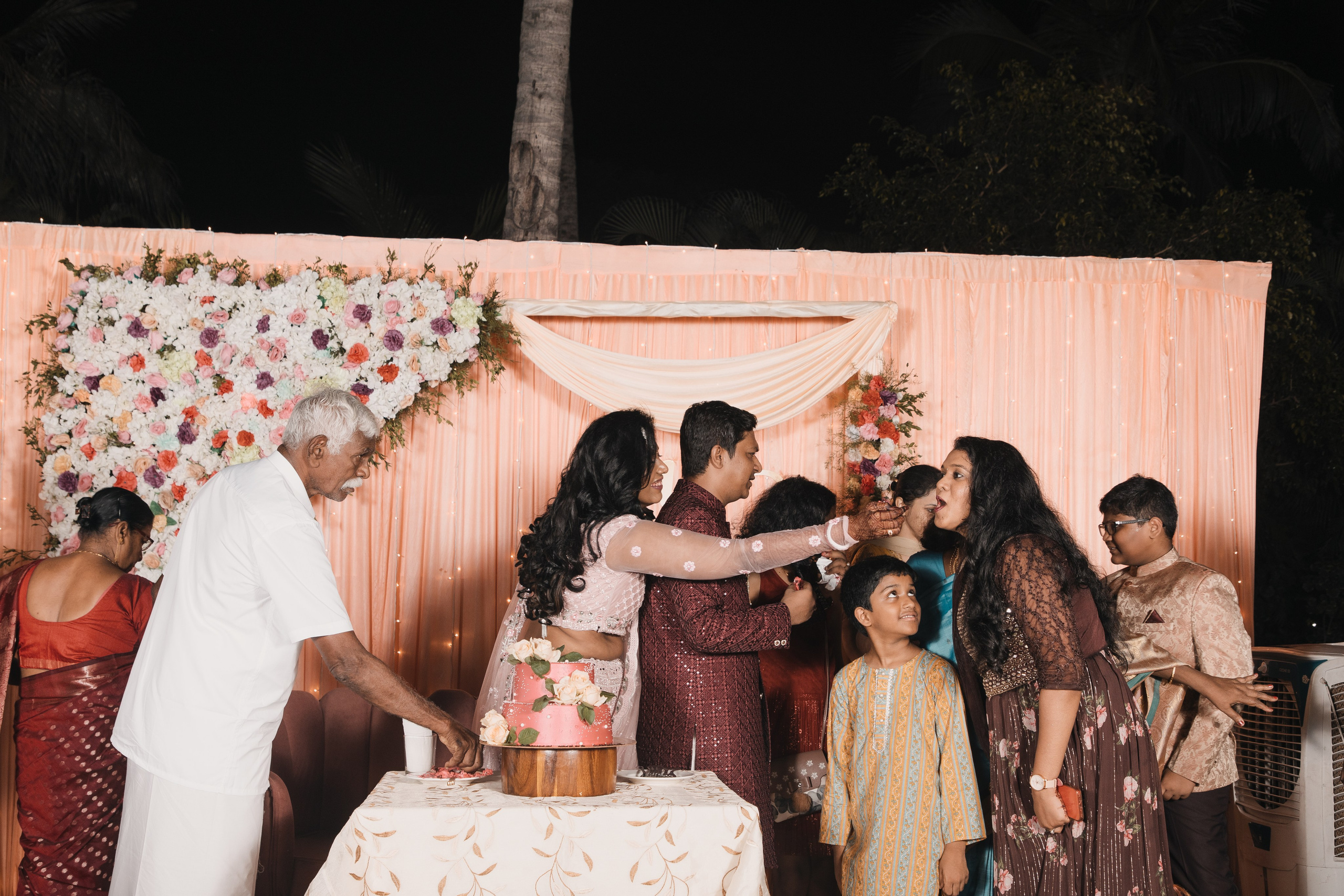 Sagaya & Rakesh. Agam Vizha