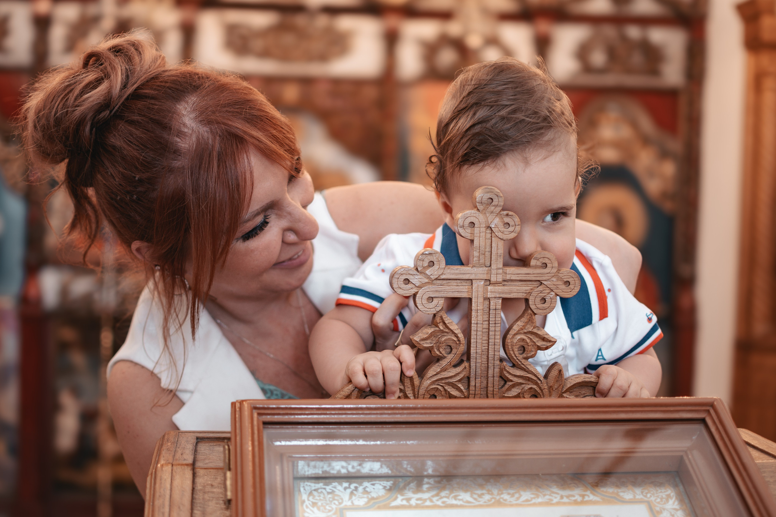 Lazar, krštenje i rođendan. BambinaaPhotography