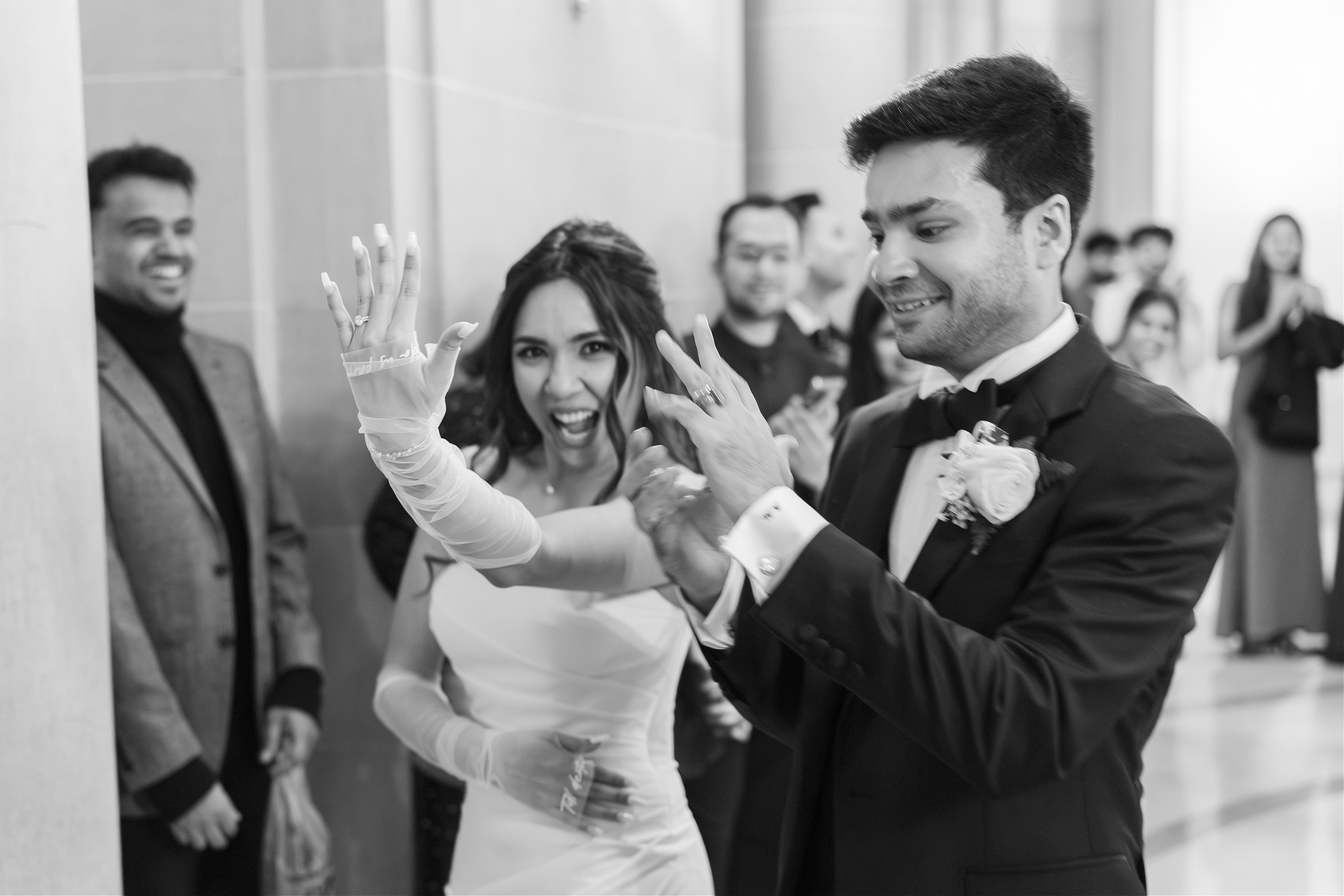 San Francisco City Hall Wedding. Wedding Photography & Videography Team in California, Los Angeles, San Francisco, San Diego and Travel