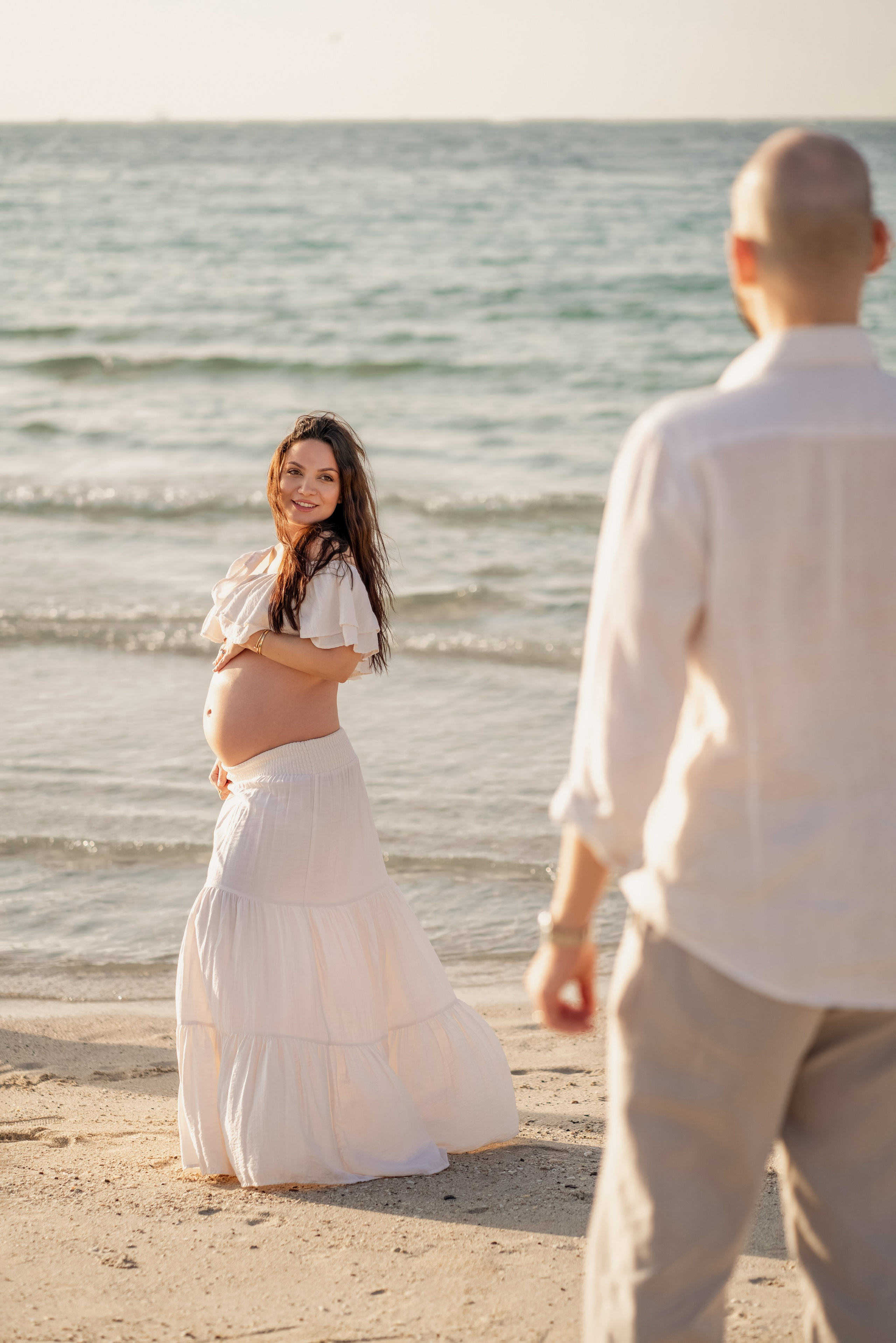 Sunset by the Burj Al Arab. Angela Iakovleva — Family Photographer in Dubai