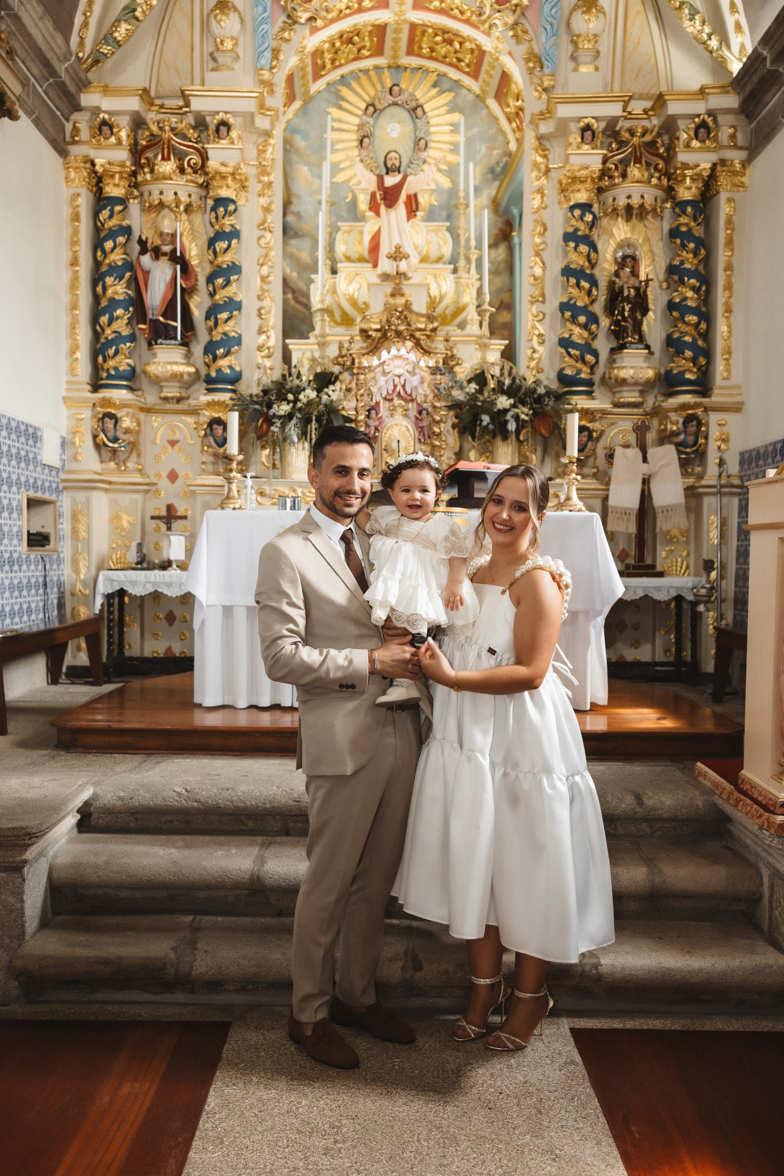 Batizado da Sara. Fotógrafa de Casamentos e Família em Braga — Alexandra Mieres Photography