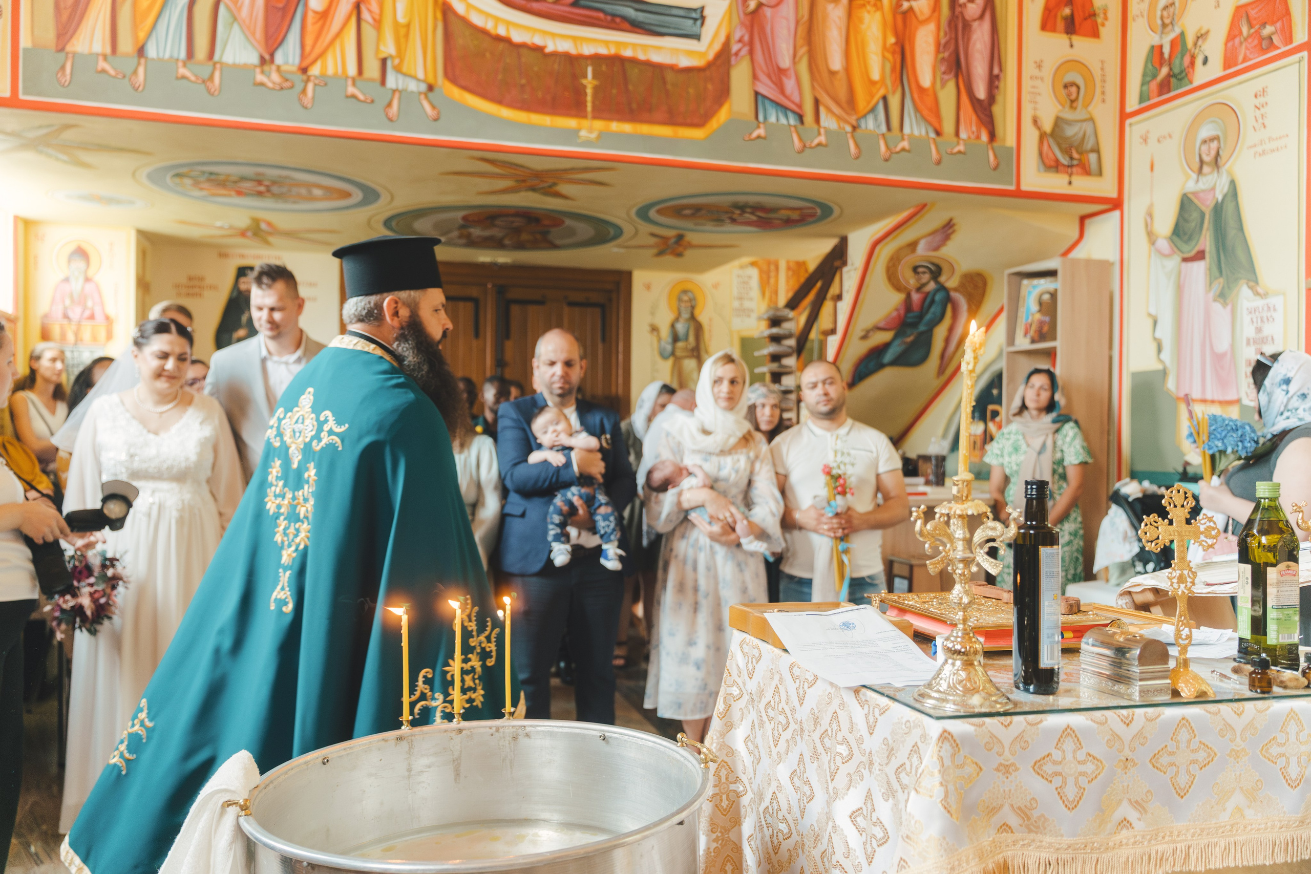 Théo Andrei`s Christening