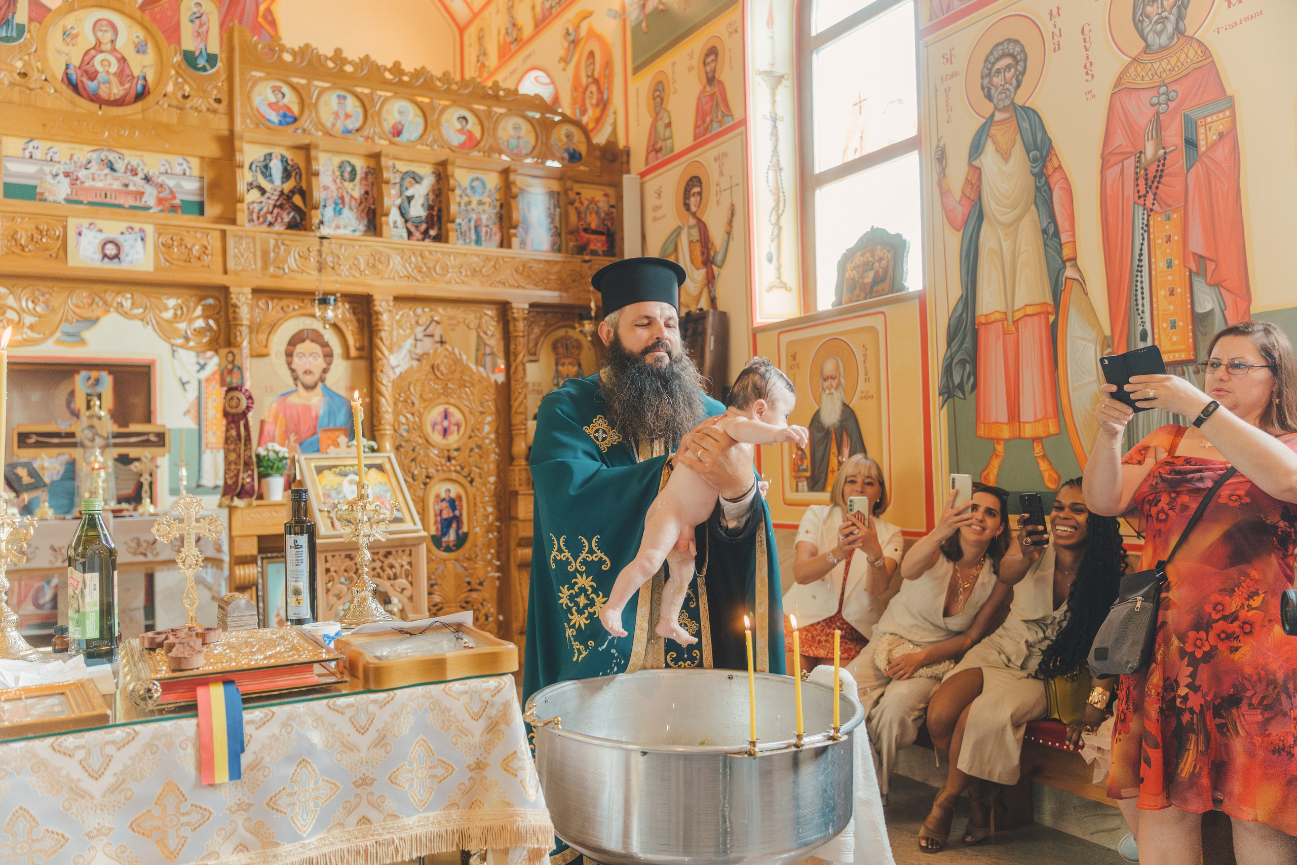 Théo Andrei`s Christening