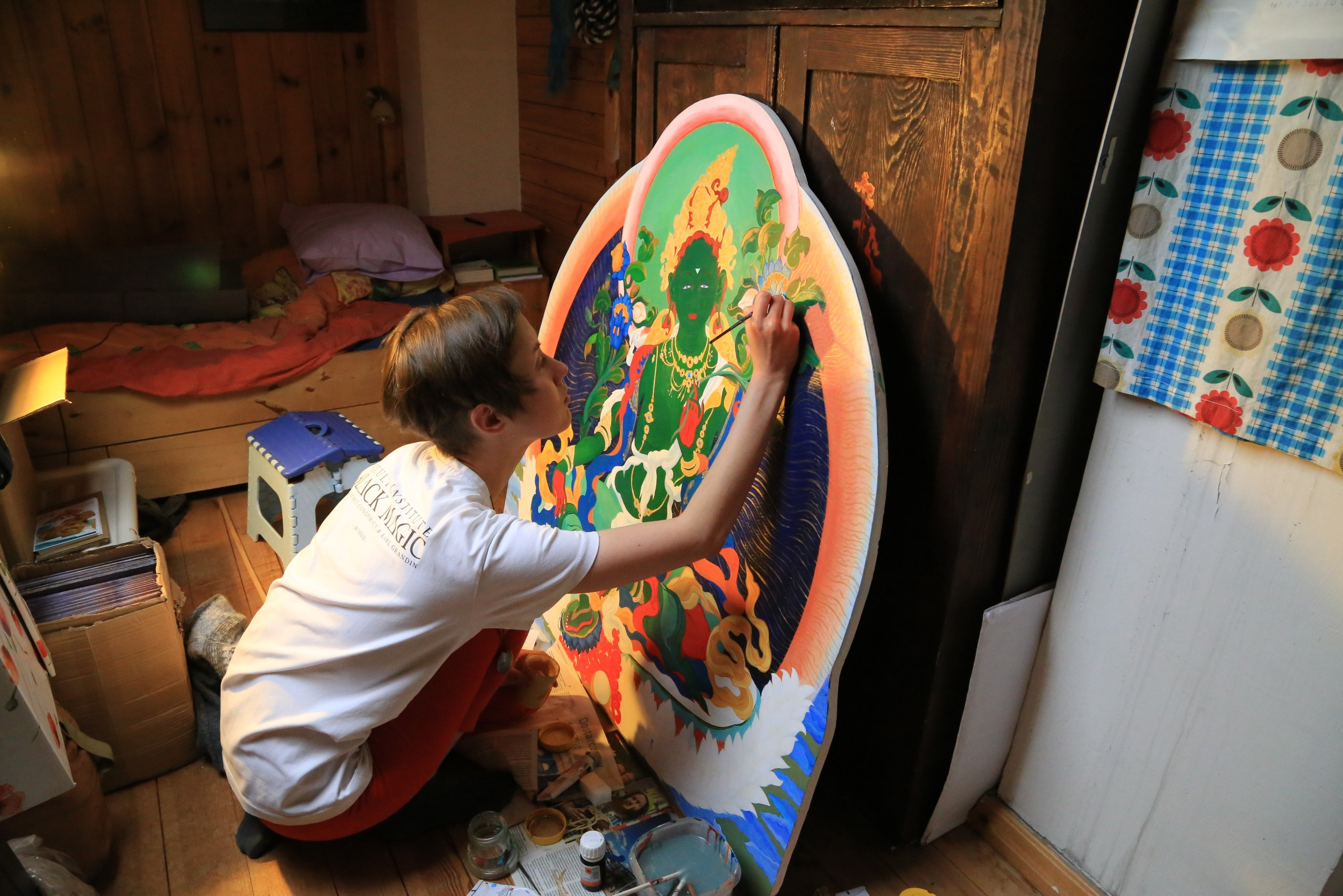 Museum of Mongolia in Buda Ruska near Suwałki. Artist, photographer, graphic designer, dreamer