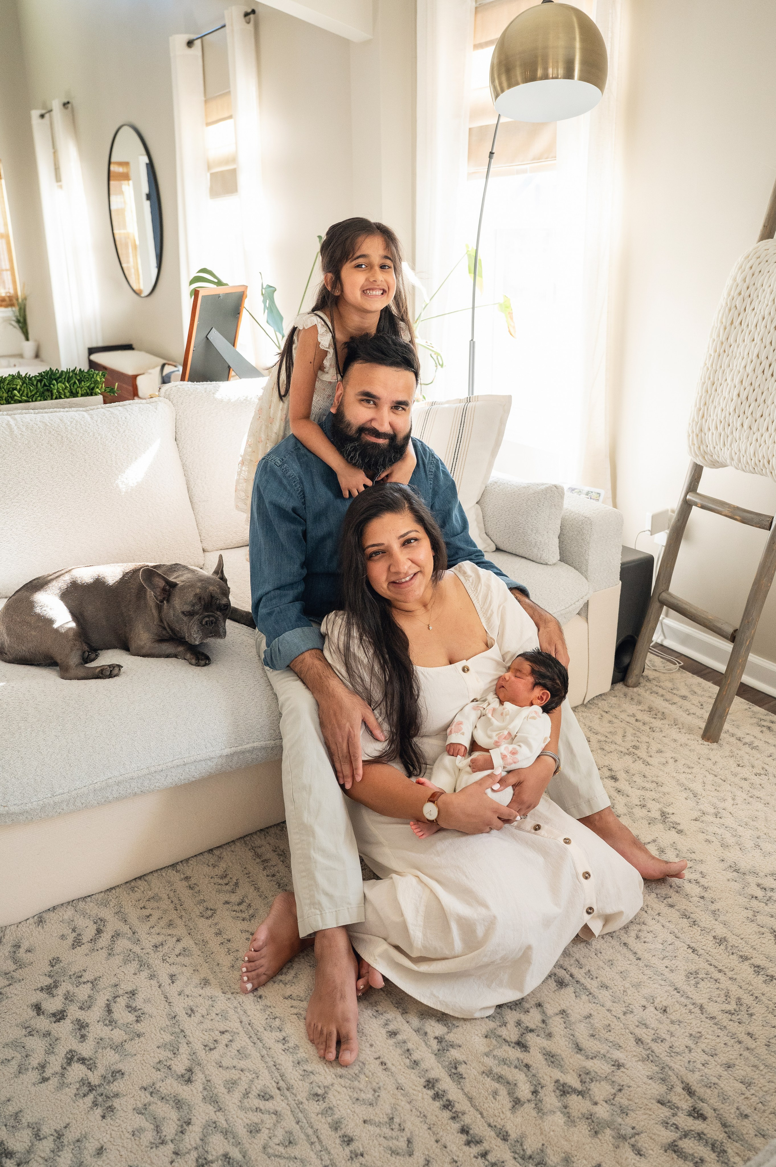 Lifestyle. In-home newborn photography Raleigh & area Katya Kulikova