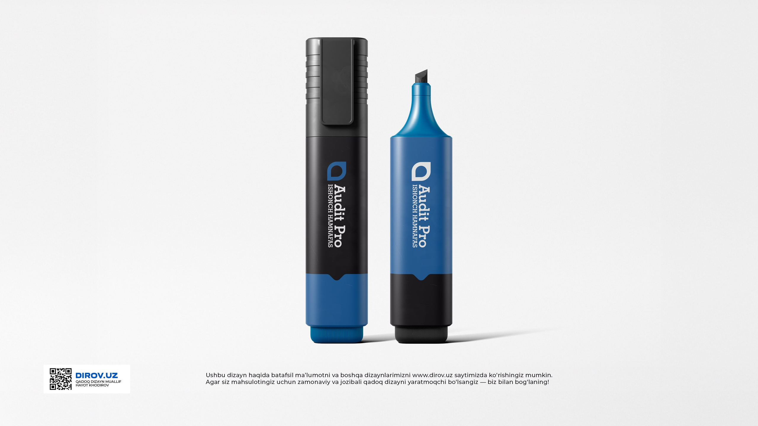 Audit Pro - Logotip. Dirov — Hayot Khodirov